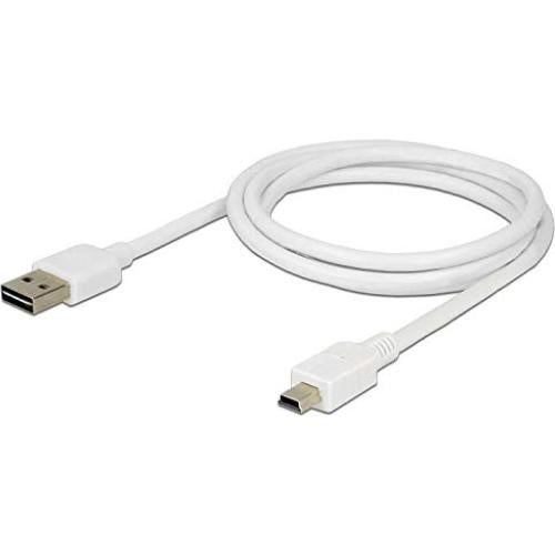 Cable de Datos USB 2.0 Mini B IENZA 1.83 m para Micrófonos y Cámaras