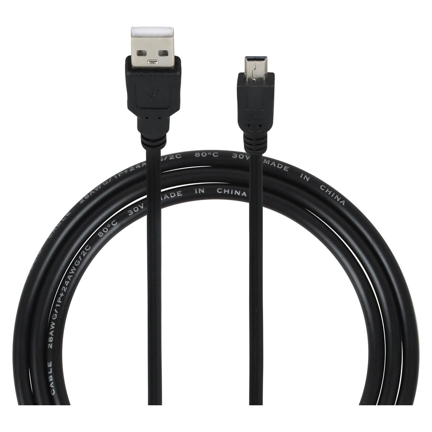Cable Mini USB 1.5m LNATPPE para Micrófono Blue Yeti/Snowball