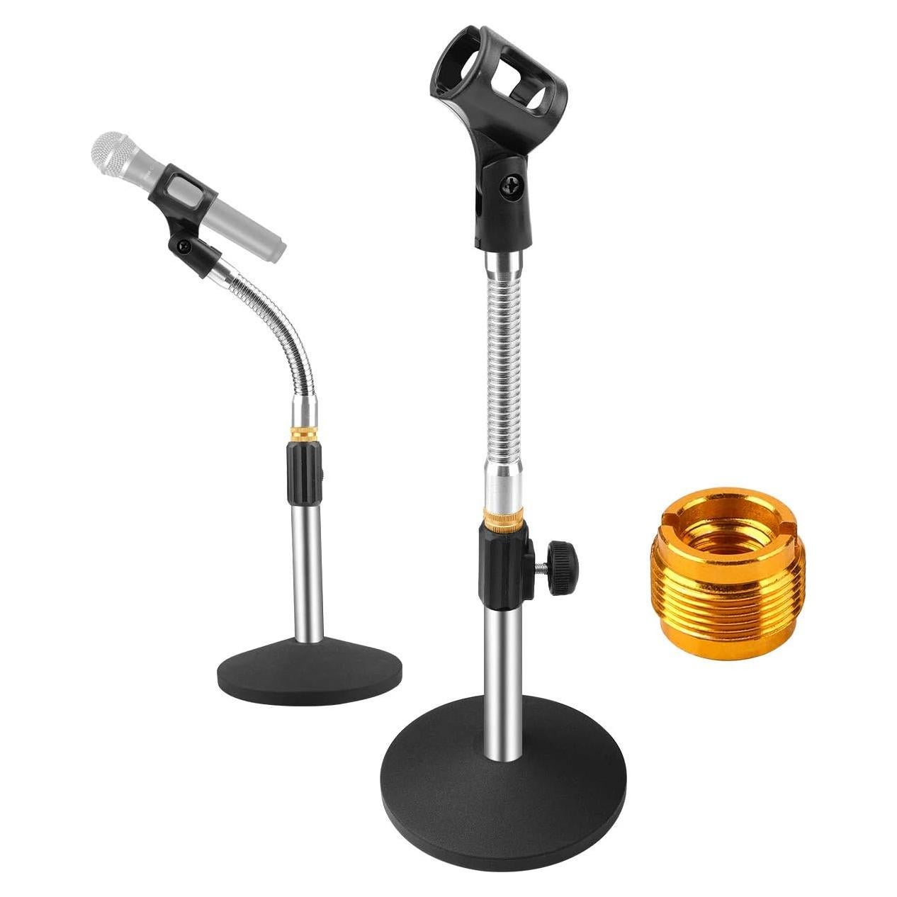 Soporte de Micrófono Eison Ajustable Metal 40-50.5 cm Negro