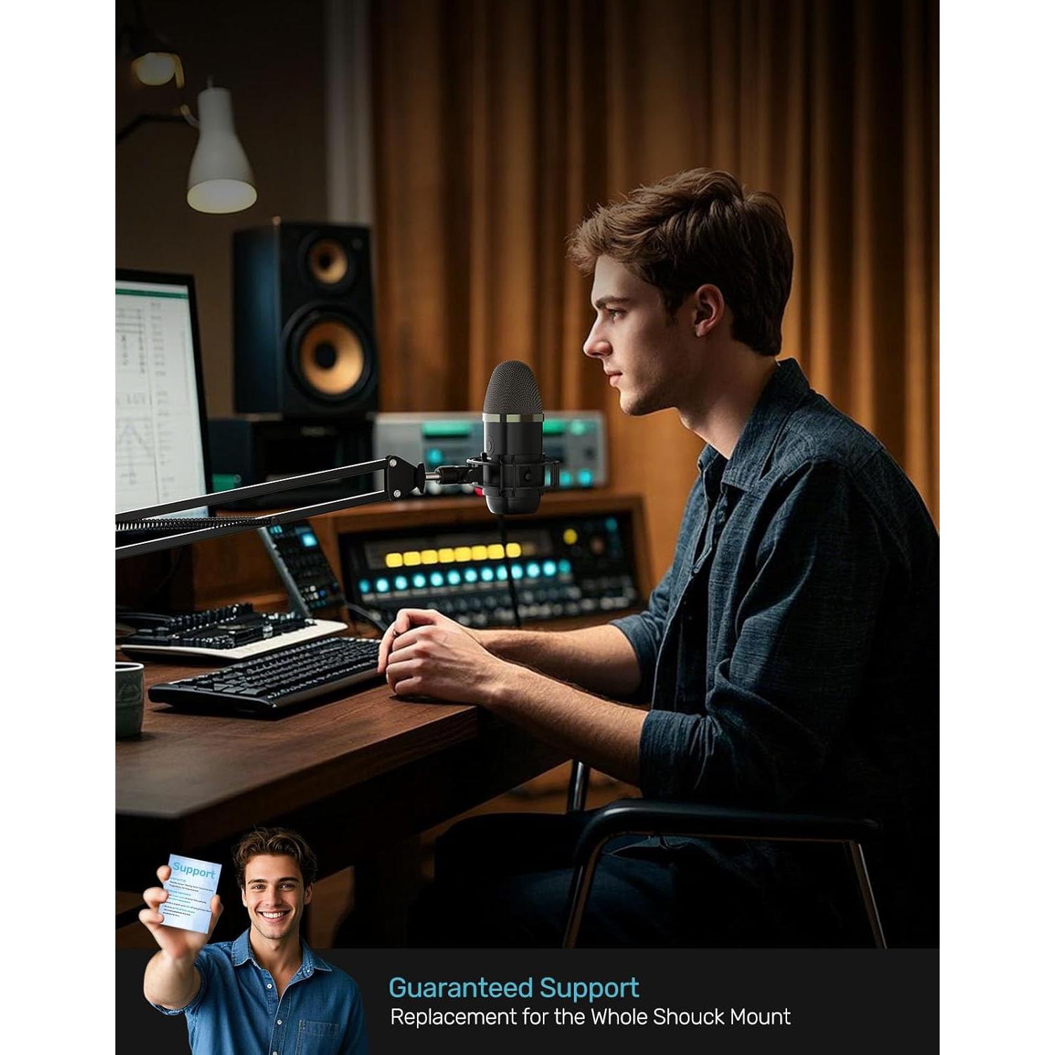 Soporte de Amortiguación para Micrófono Blue Yeti X 2025