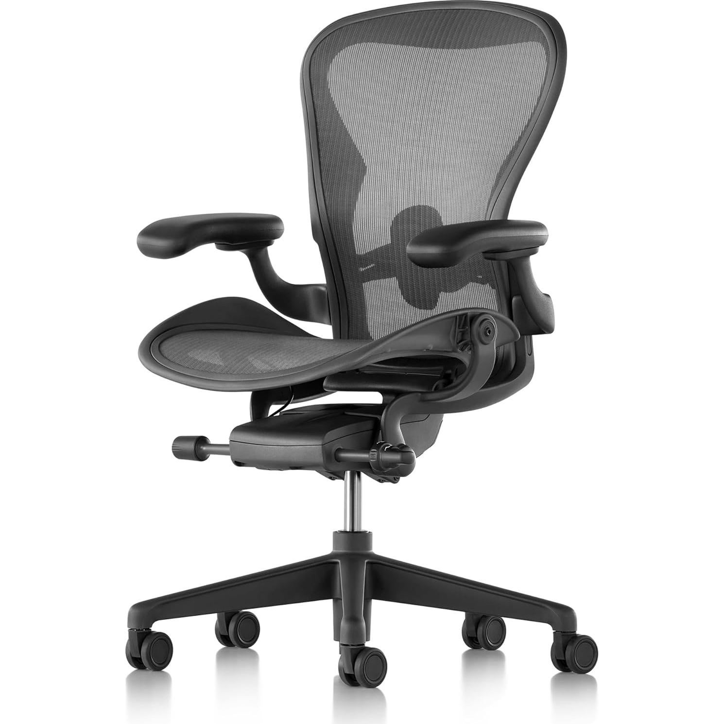 Silla de Oficina Ergonómica Herman Miller Aeron B Grafito