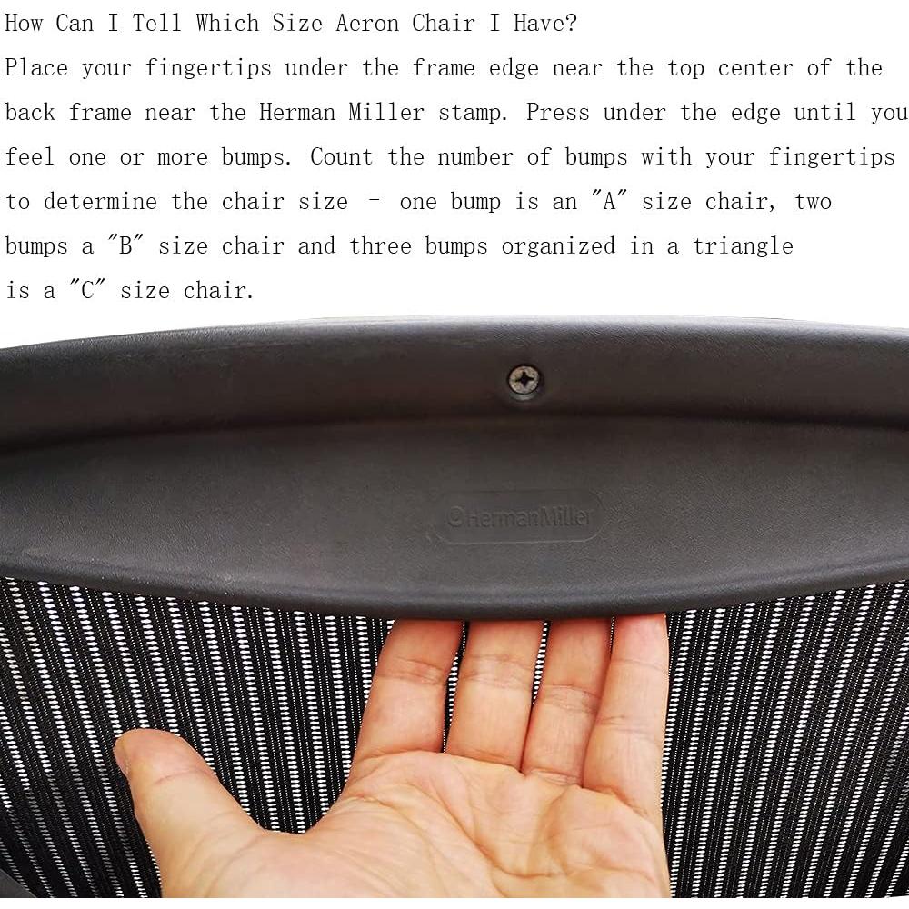 Cojín de Espuma Reemplazo para Silla Aeron Herman Miller A/B