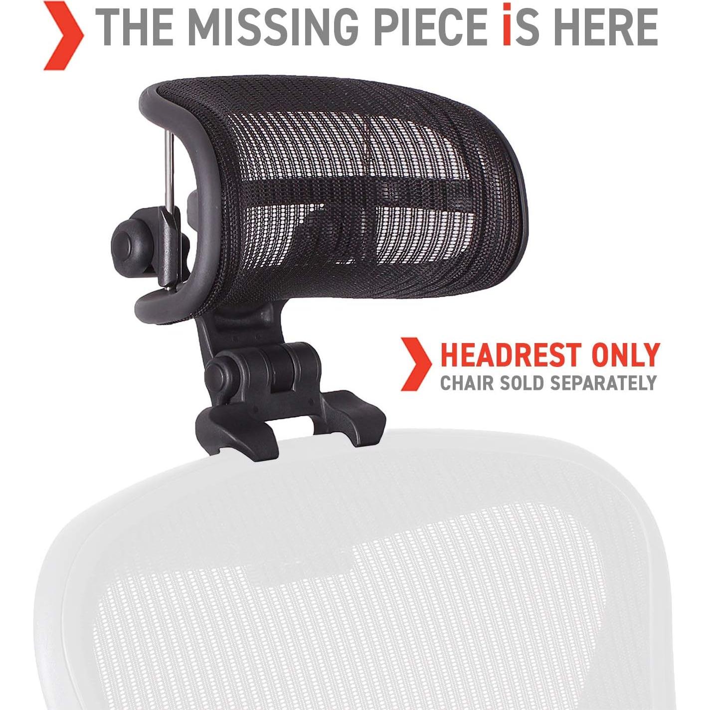 Reposacabezas Ergonómico Engineered Now H3 para Silla Aeron Grafito