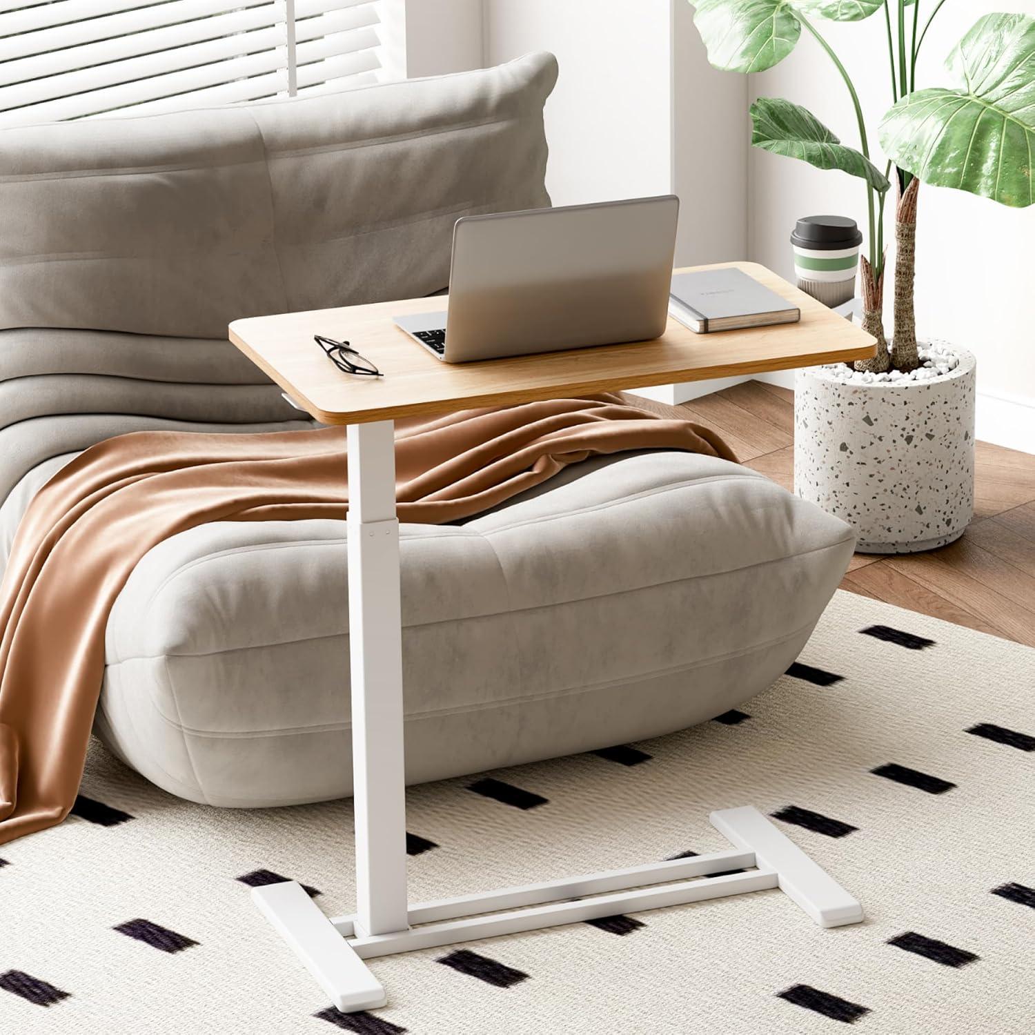 Escritorio de pie móvil SANODESK MT027 ajustable 66-106 cm Arce