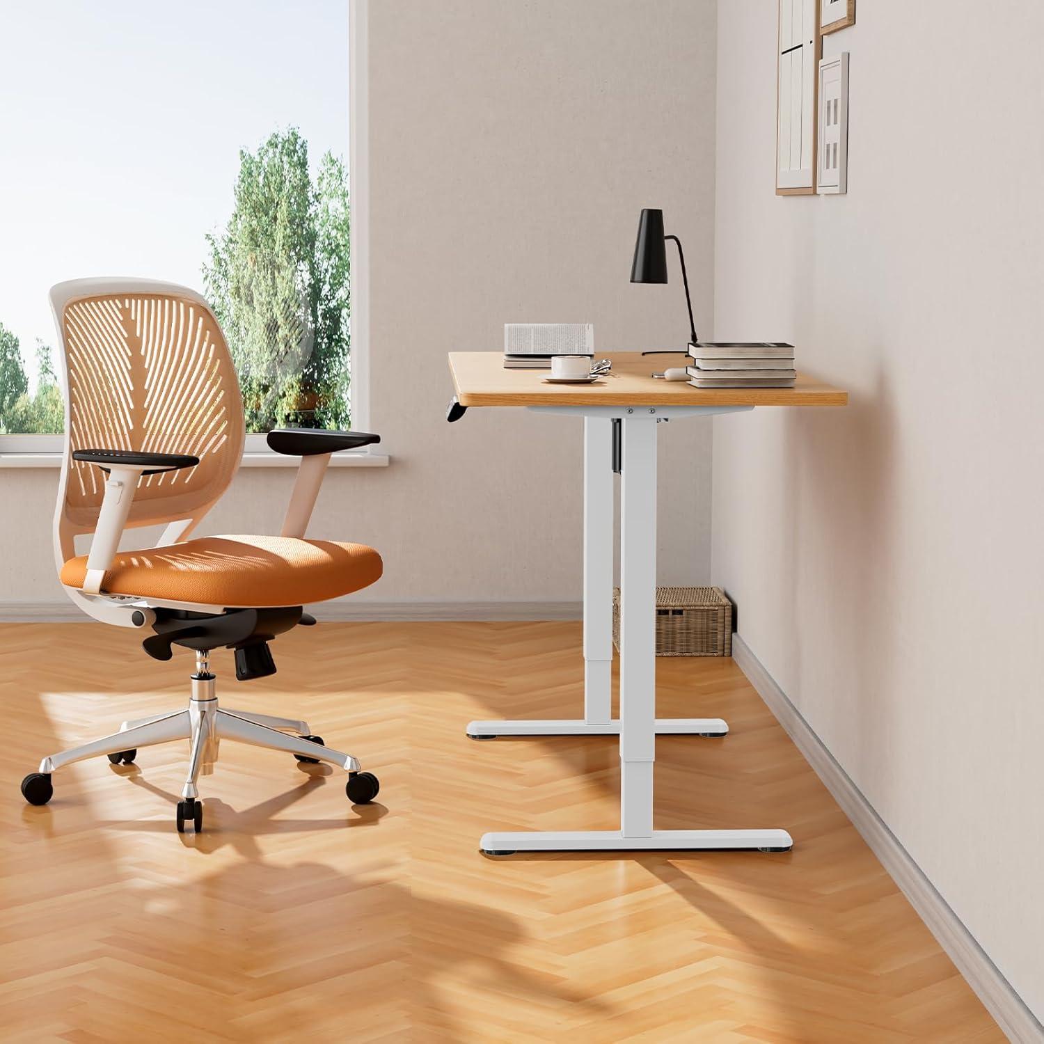 Marco de Escritorio Eléctrico ErGear Ajustable Blanco 120 cm