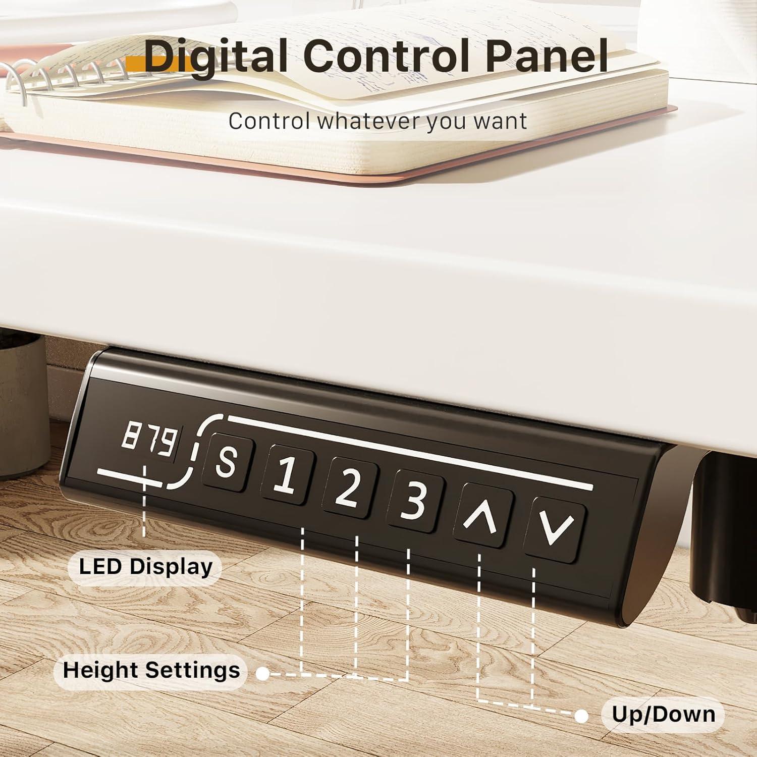 Escritorio Eléctrico de Pie JOY worker 88.9x50.8 cm Ajustable
