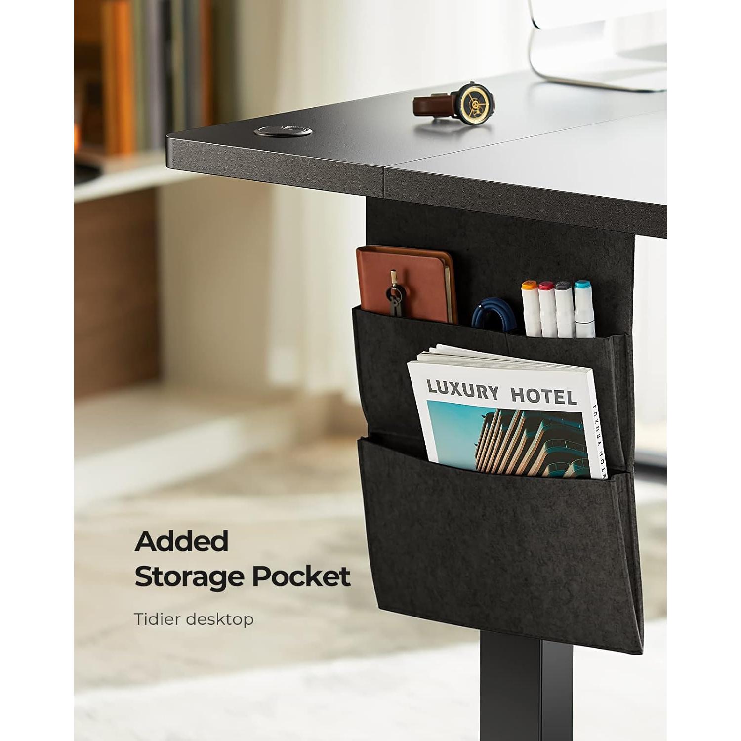 Escritorio de pie ajustable Marsail TZESD7B-N1-US 121.9x60.9 cm