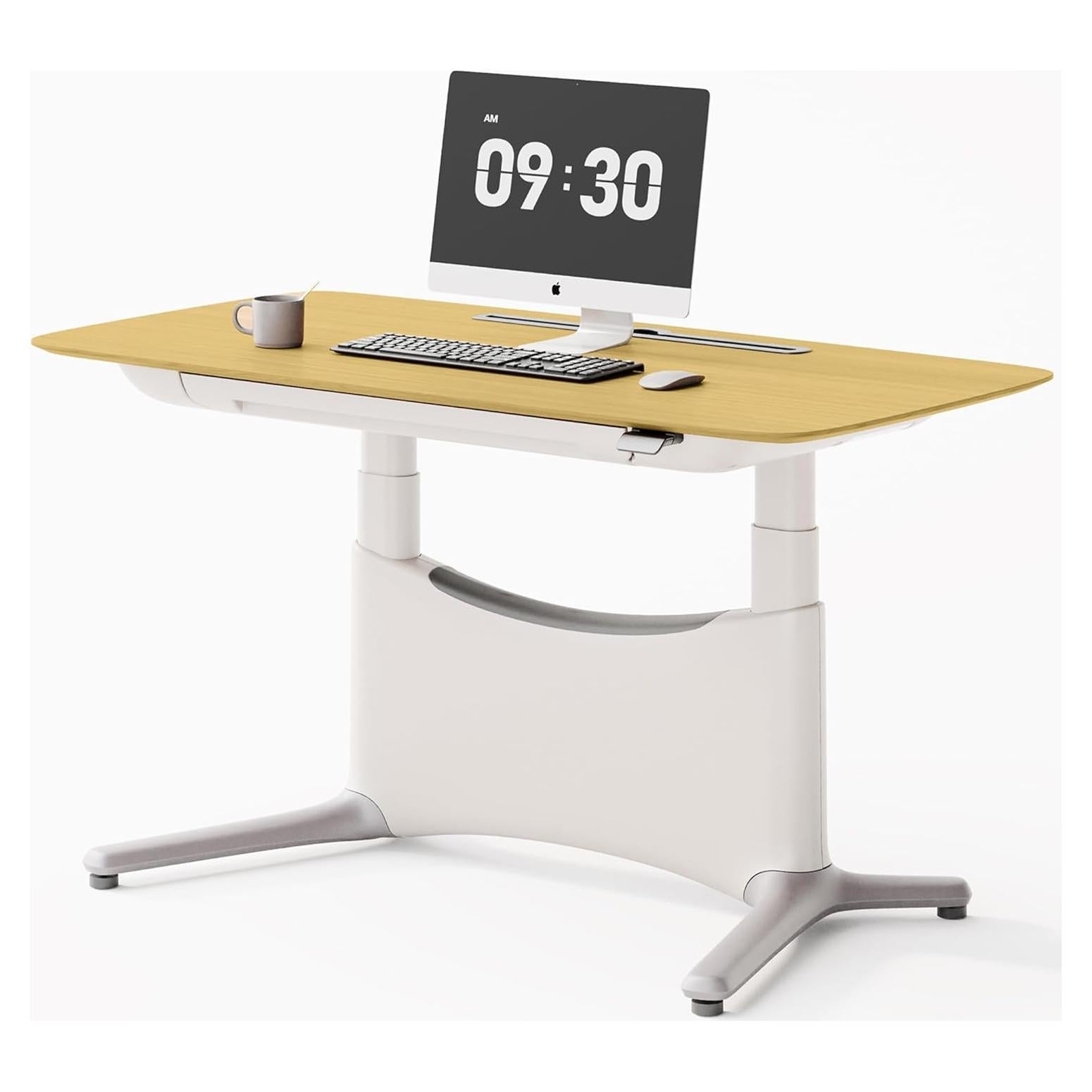 Escritorio de pie eléctrico COLAMY TX-ED01, ajustable 121.9 cm