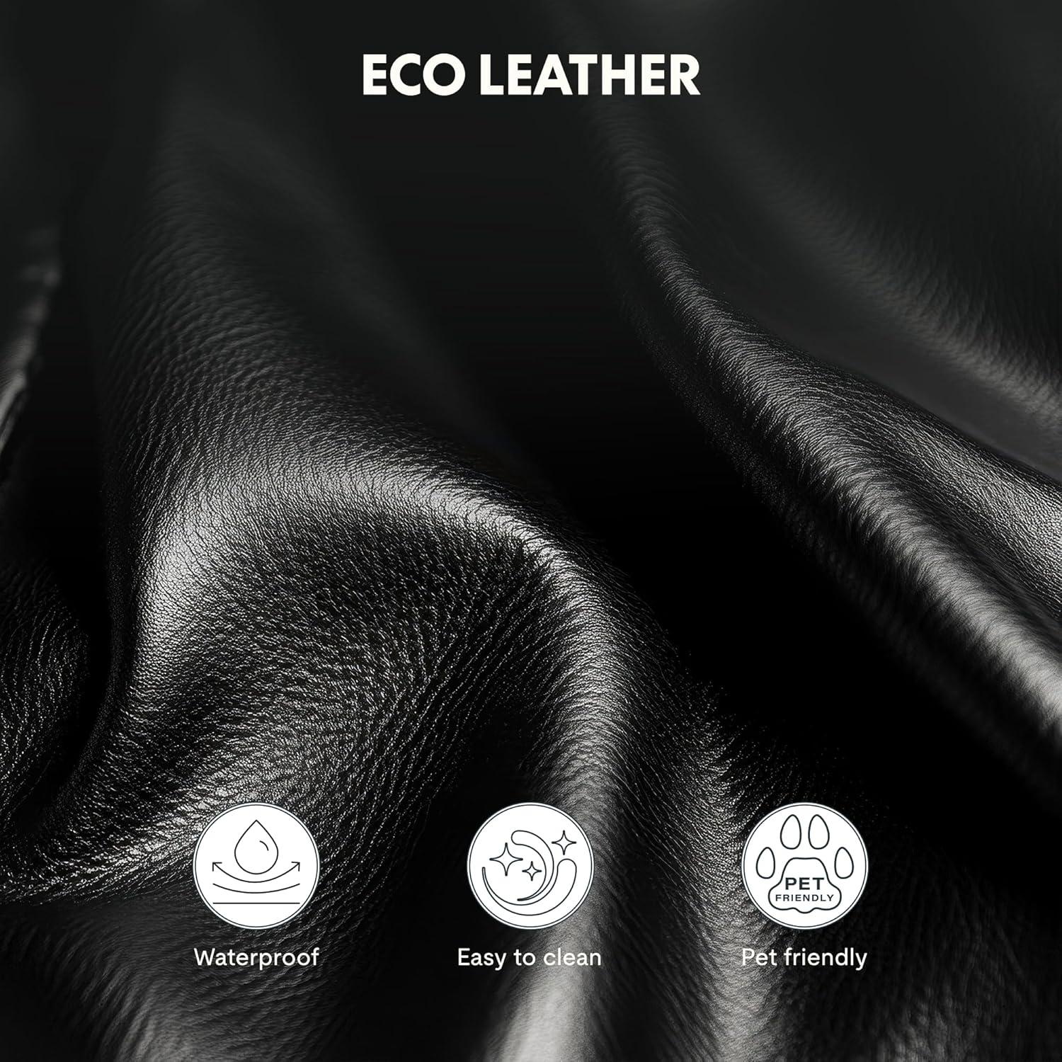 Silla de Oficina FLEXISPOT Negra con Reposapiés Ajustable