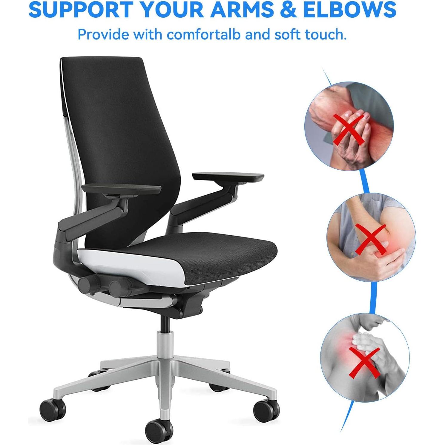 Almohadillas de Reemplazo para Silla SteelCase Gesture - 1 Par