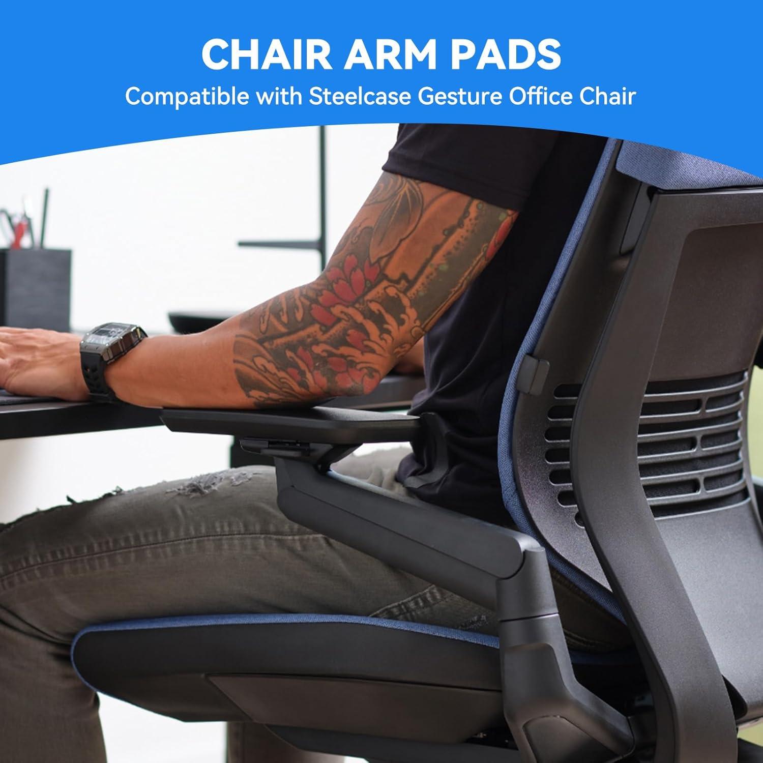 Almohadillas de Reemplazo para Silla SteelCase Gesture - 1 Par