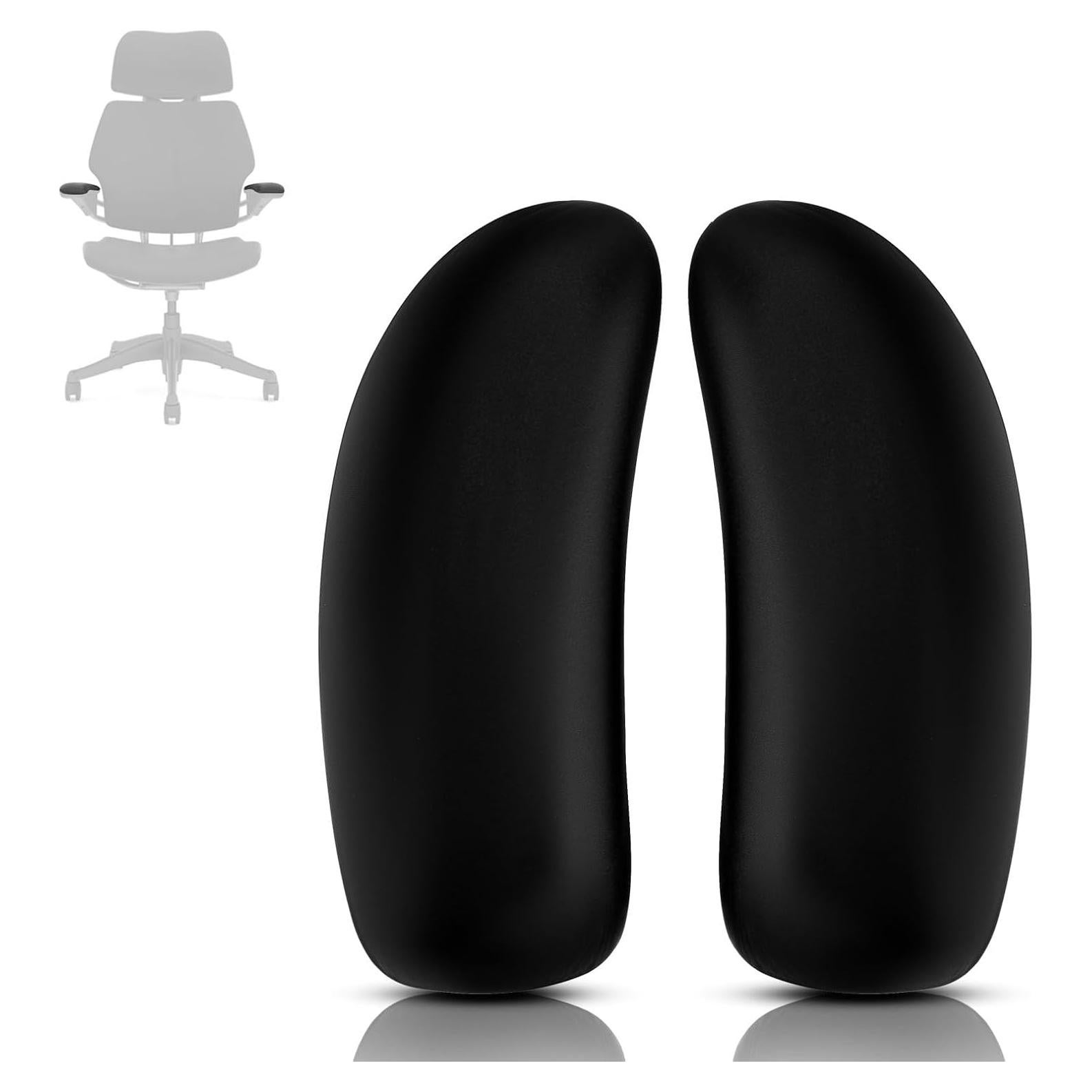 Almohadillas de Reemplazo para Silla de Oficina Humanscale Freedom - Negro - 1 Par