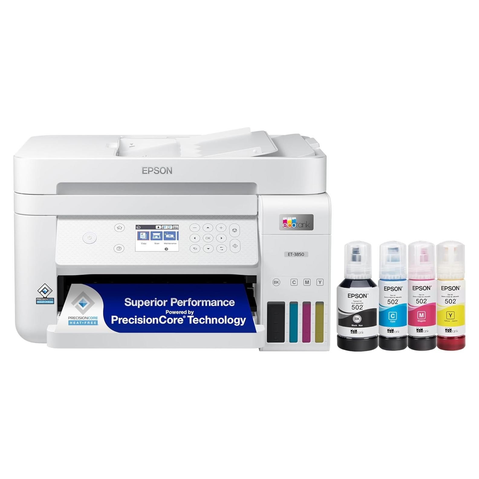 Impresora Multifuncional Epson EcoTank ET-3850 Inalámbrica