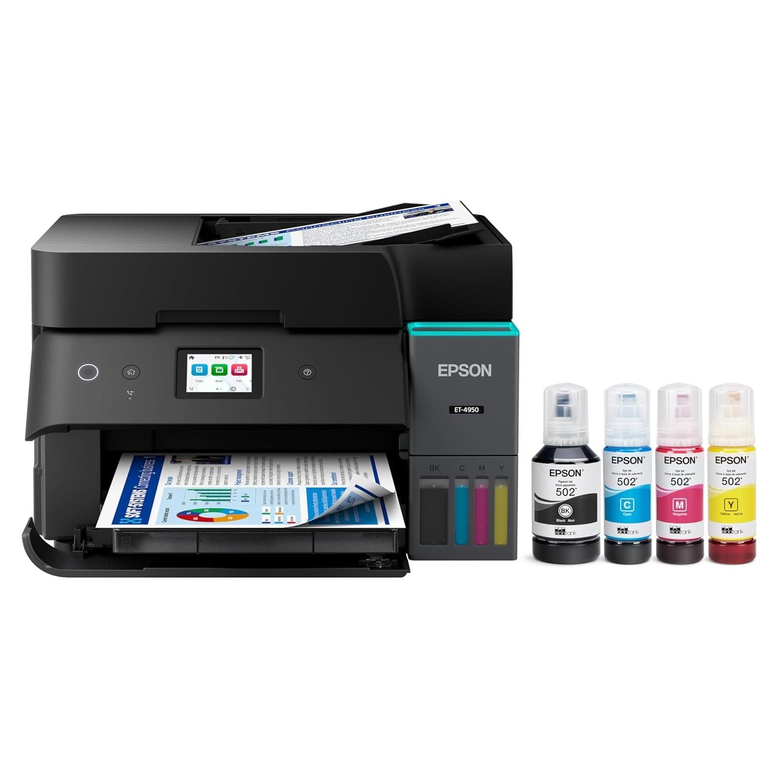 Impresora Multifuncional Epson EcoTank ET-4950 Inalámbrica
