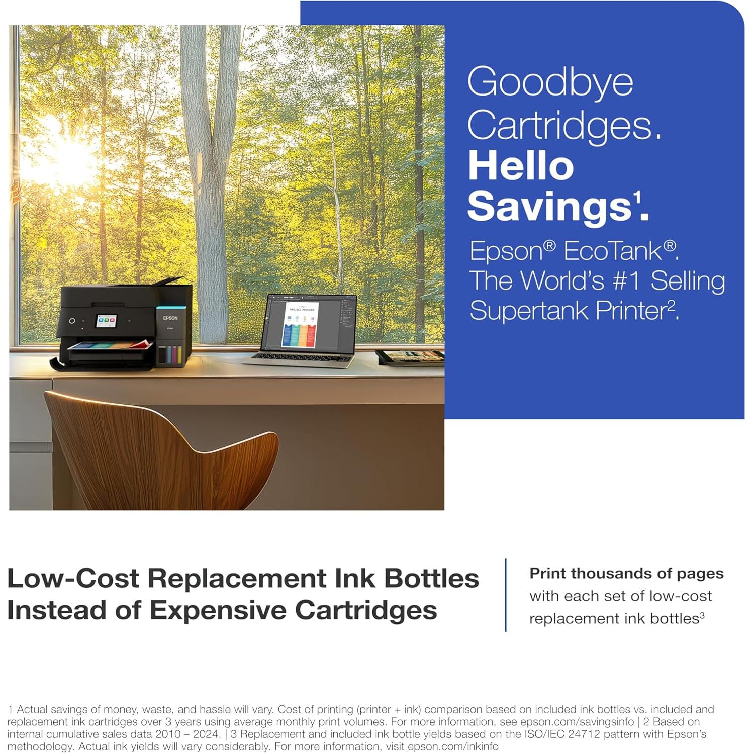 Impresora Multifuncional Epson EcoTank ET-4950 Inalámbrica