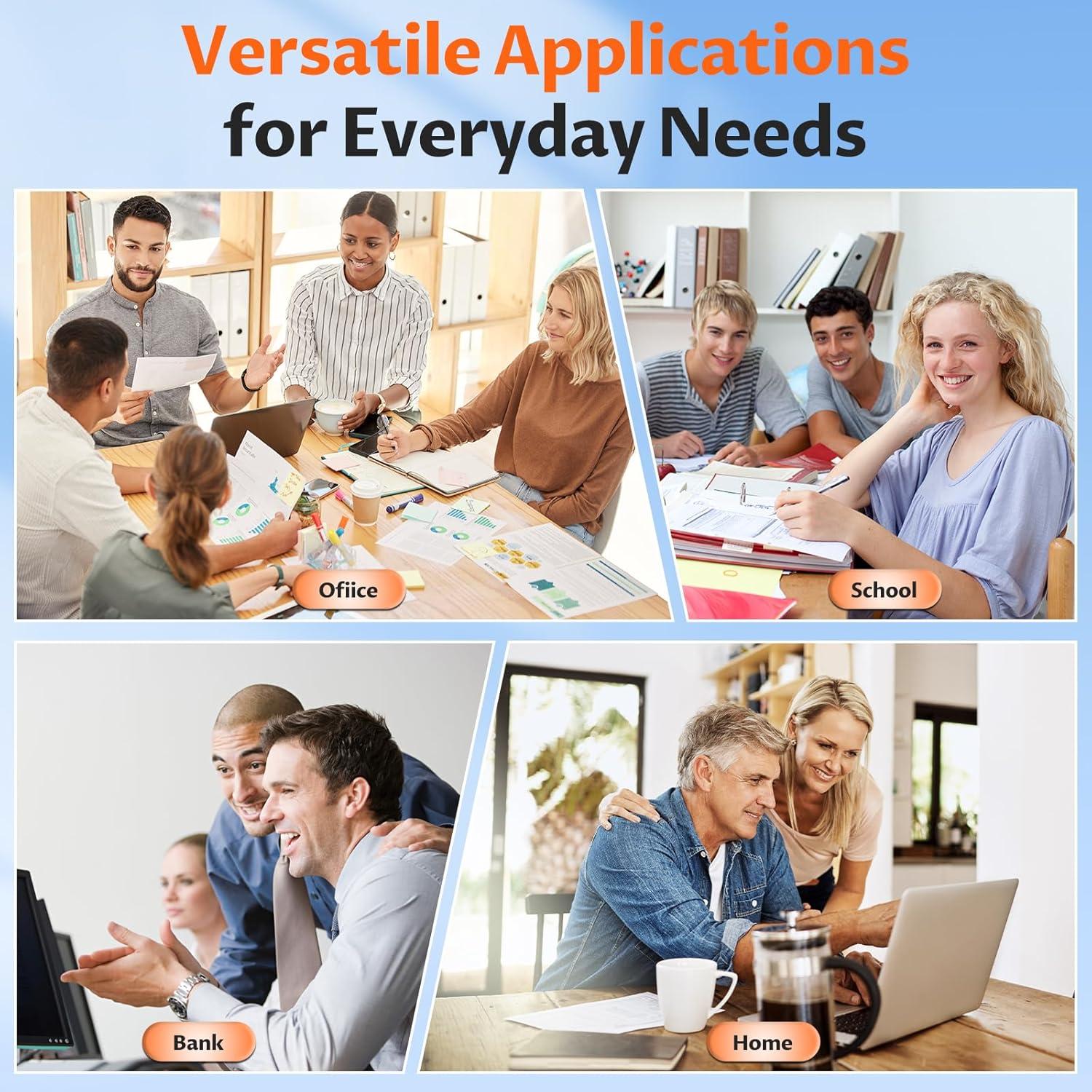 Botellas de Tinta de Recarga 502 QIOCKTO - Paquete de 5