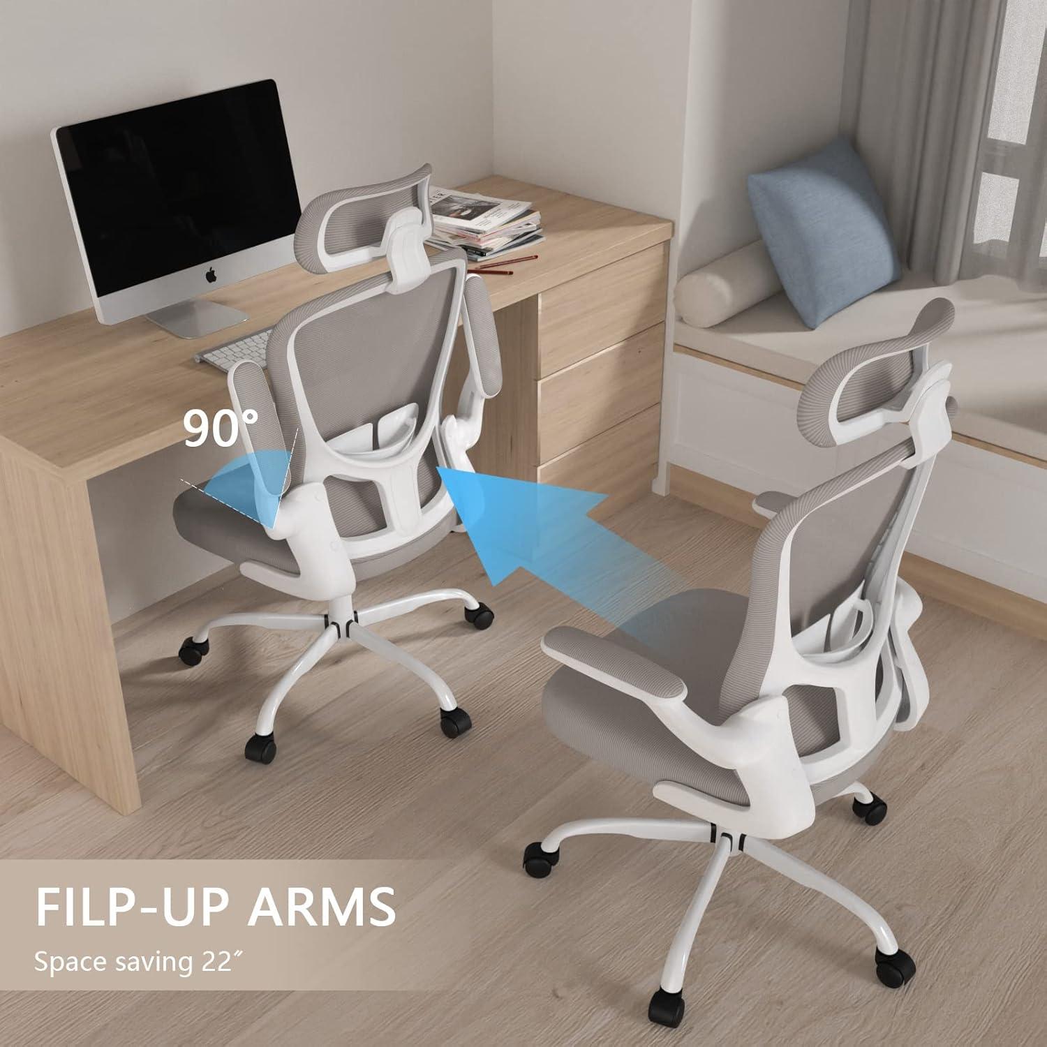 Silla de Oficina Ergonómica Silybon MA-938 con Reposacabezas