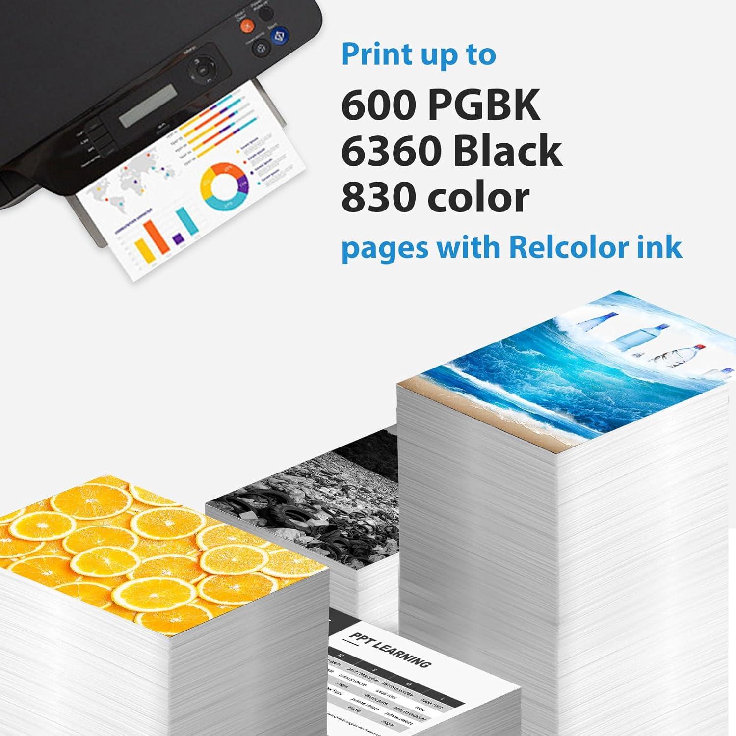 Paquete de 15 Cartuchos de Tinta Relcolor 280 281 XXL para Canon