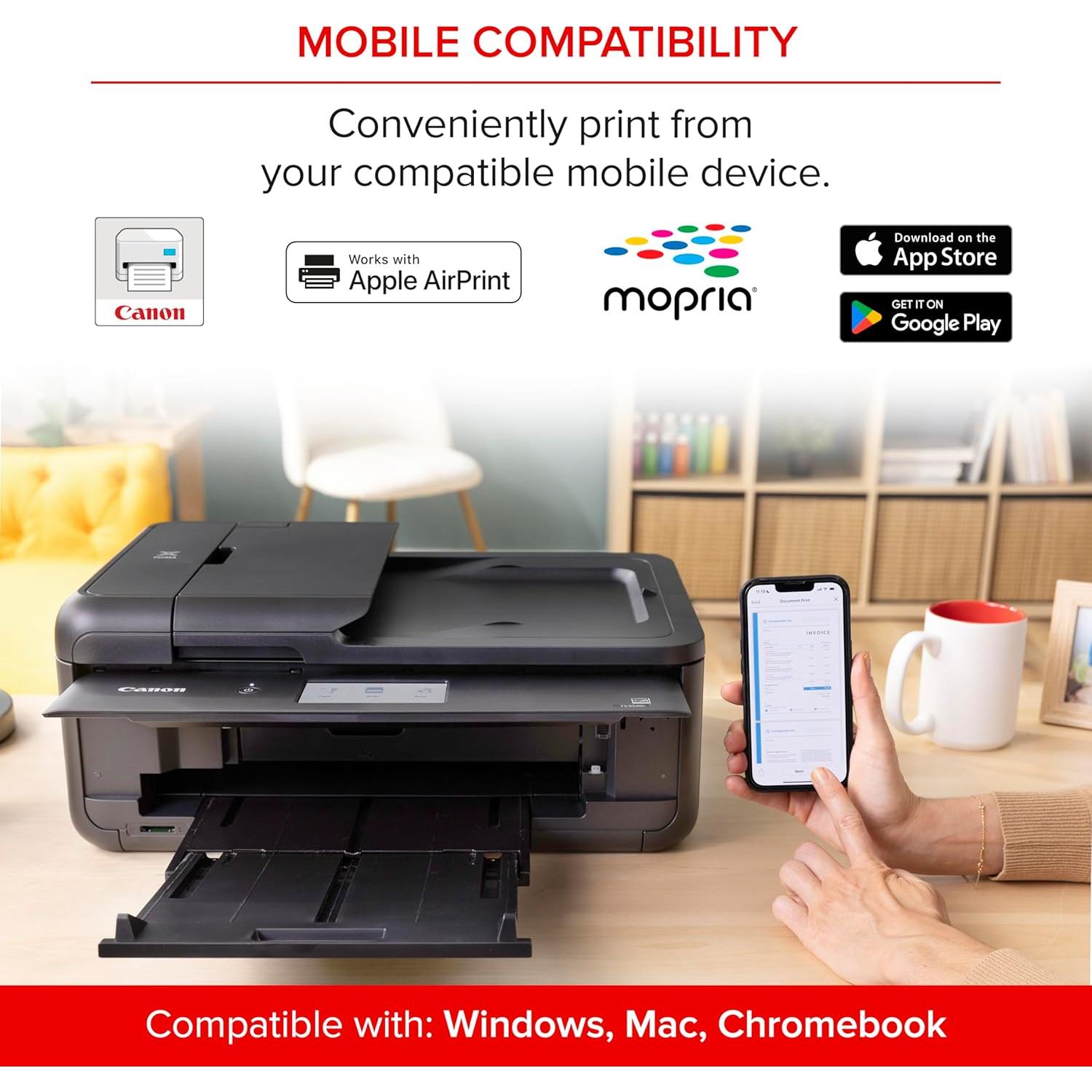 Impresora Inalámbrica Canon PIXMA TS9520a Todo-en-Uno