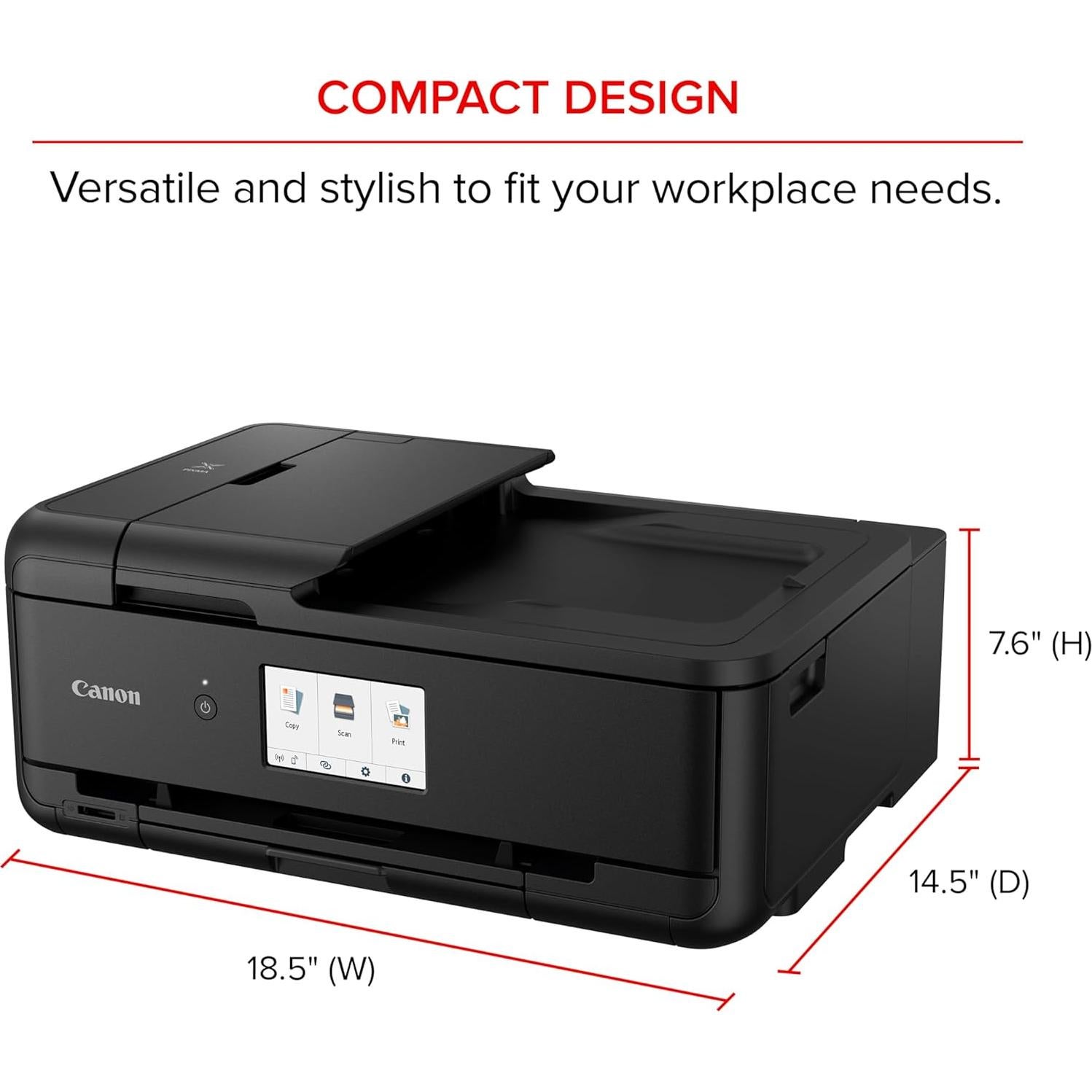 Impresora Inalámbrica Canon PIXMA TS9520a Todo-en-Uno
