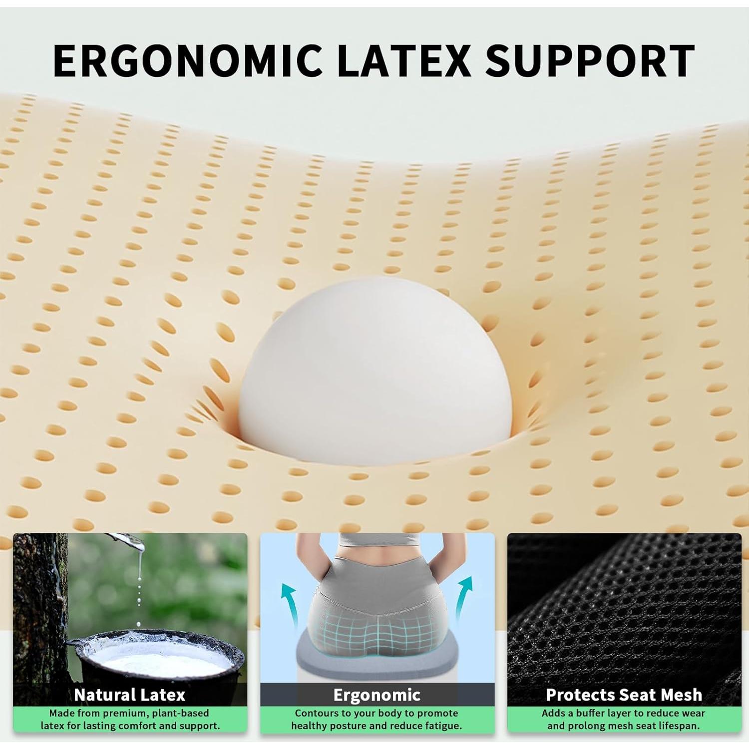 Cojín de Asiento Ergonómico YENANA para Silla Herman Miller