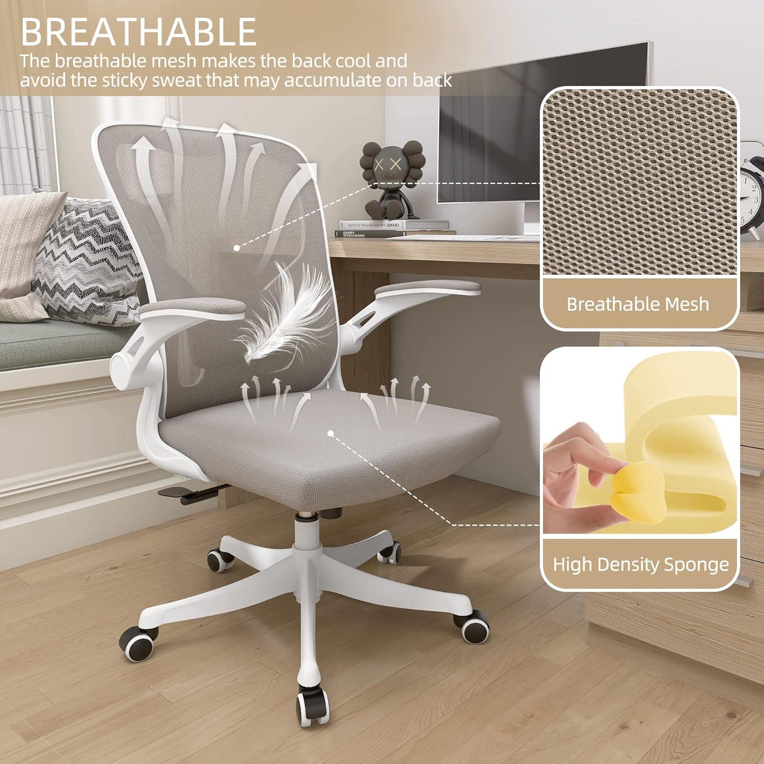 Silla de Oficina Ergonómica Monhey 9409B-WK con Soporte Lumbar