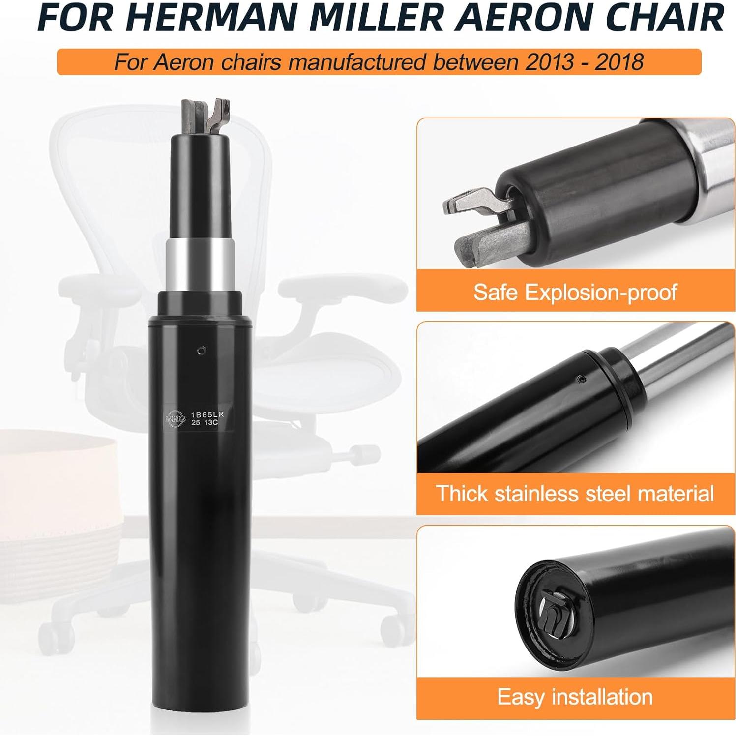 Cilindro de Gas Herman Miller Aeron 500 lbs Alta Resistencia
