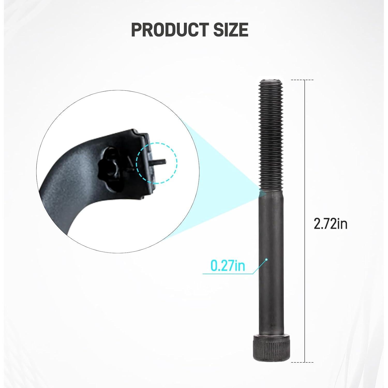 Pernos de acero aleado para brazos de silla Herman Miller Aeron - Kit de reemplazo