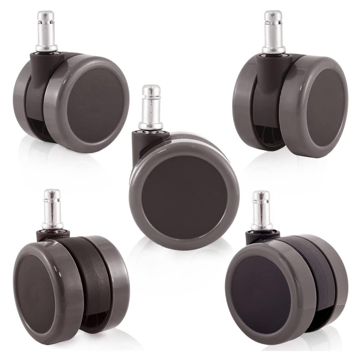 Ruedas de poliuretano para silla de oficina 11mm - Disfrutar Caster