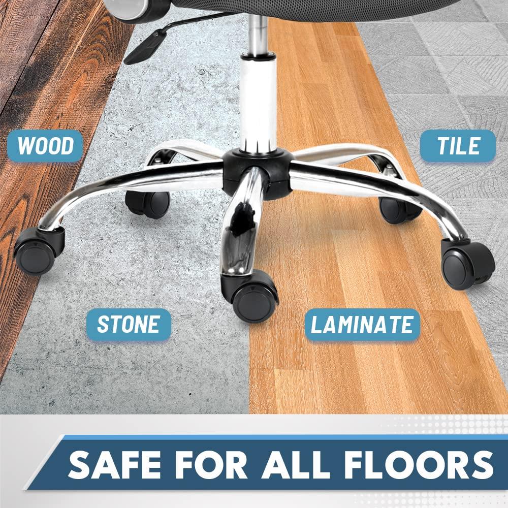 Ruedas de poliuretano para silla de oficina 11mm - Disfrutar Caster