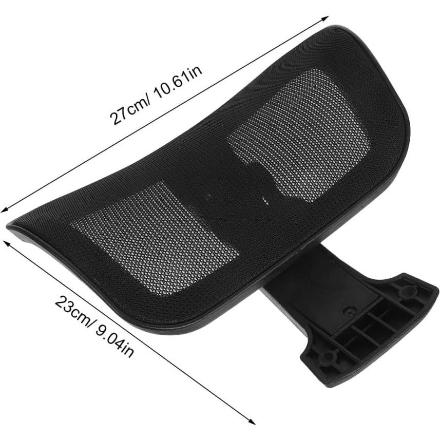 Reposacabezas ajustable Tofficu para silla de oficina negro