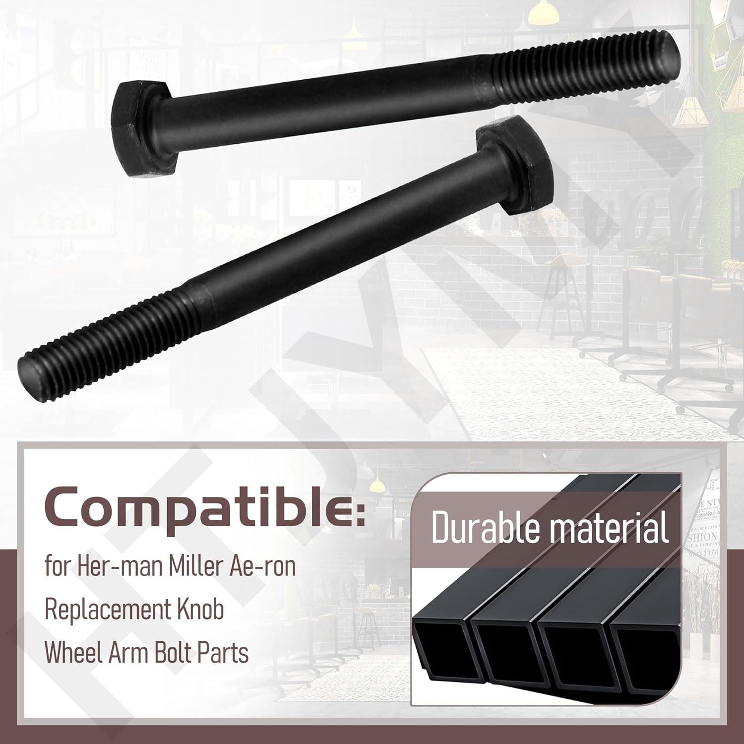 Pernos de brazo de reemplazo para silla Herman Miller Aeron - 2 unidades