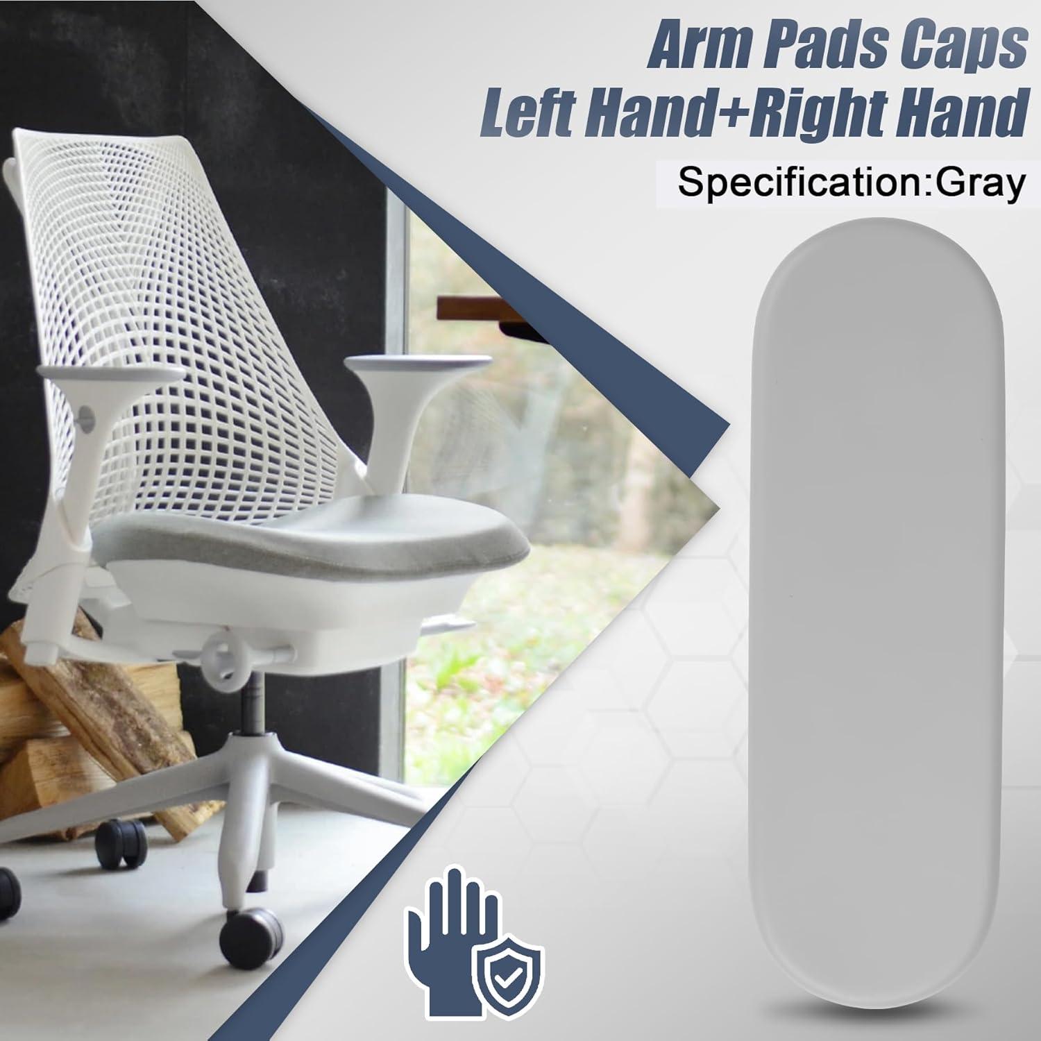 Fundas de Almohadillas para Brazos Herman Miller Sayl - Gris