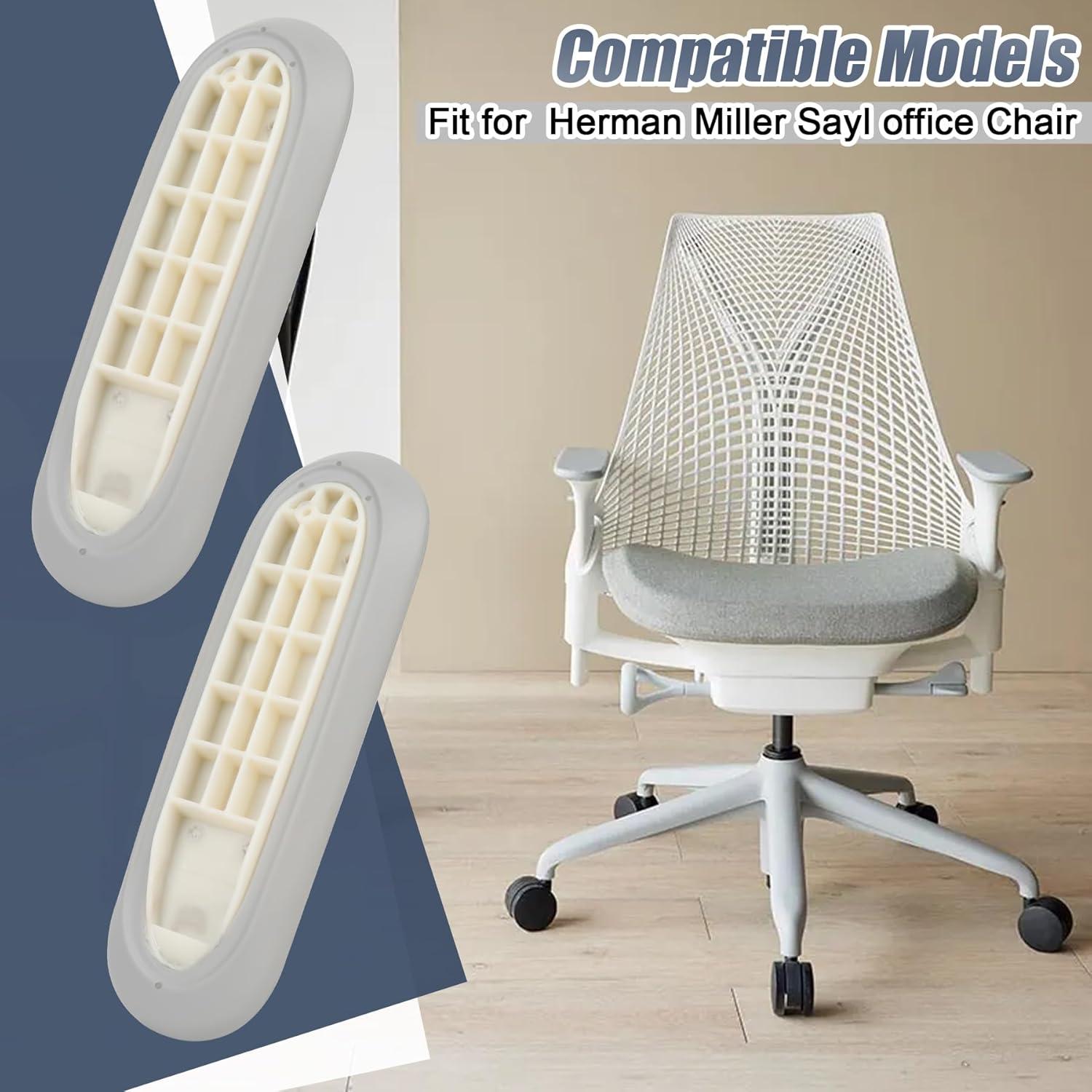 Fundas de Almohadillas para Brazos Herman Miller Sayl - Gris