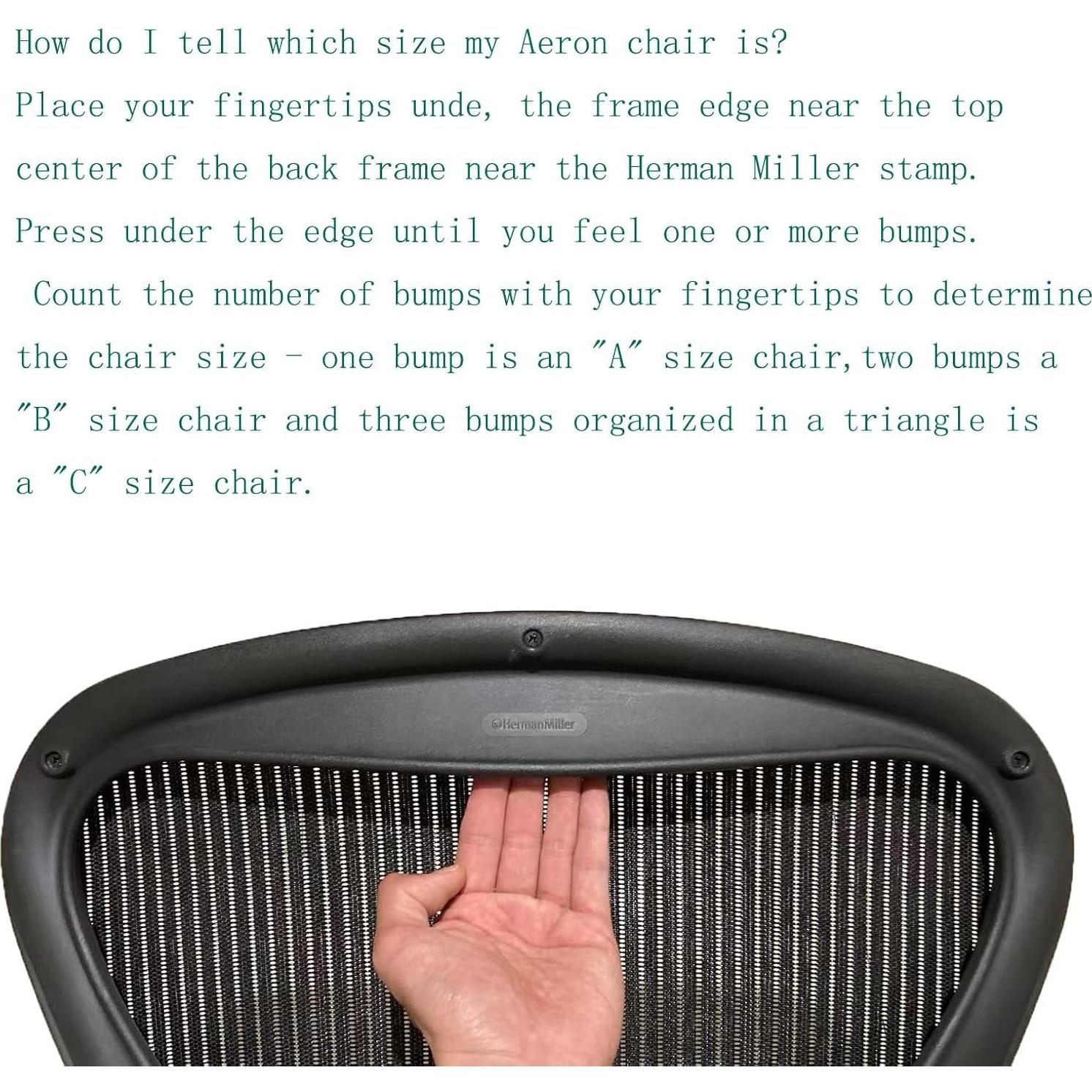 Almohadilla Gruesa de Espuma Yerinmeich para Silla Aeron A/B