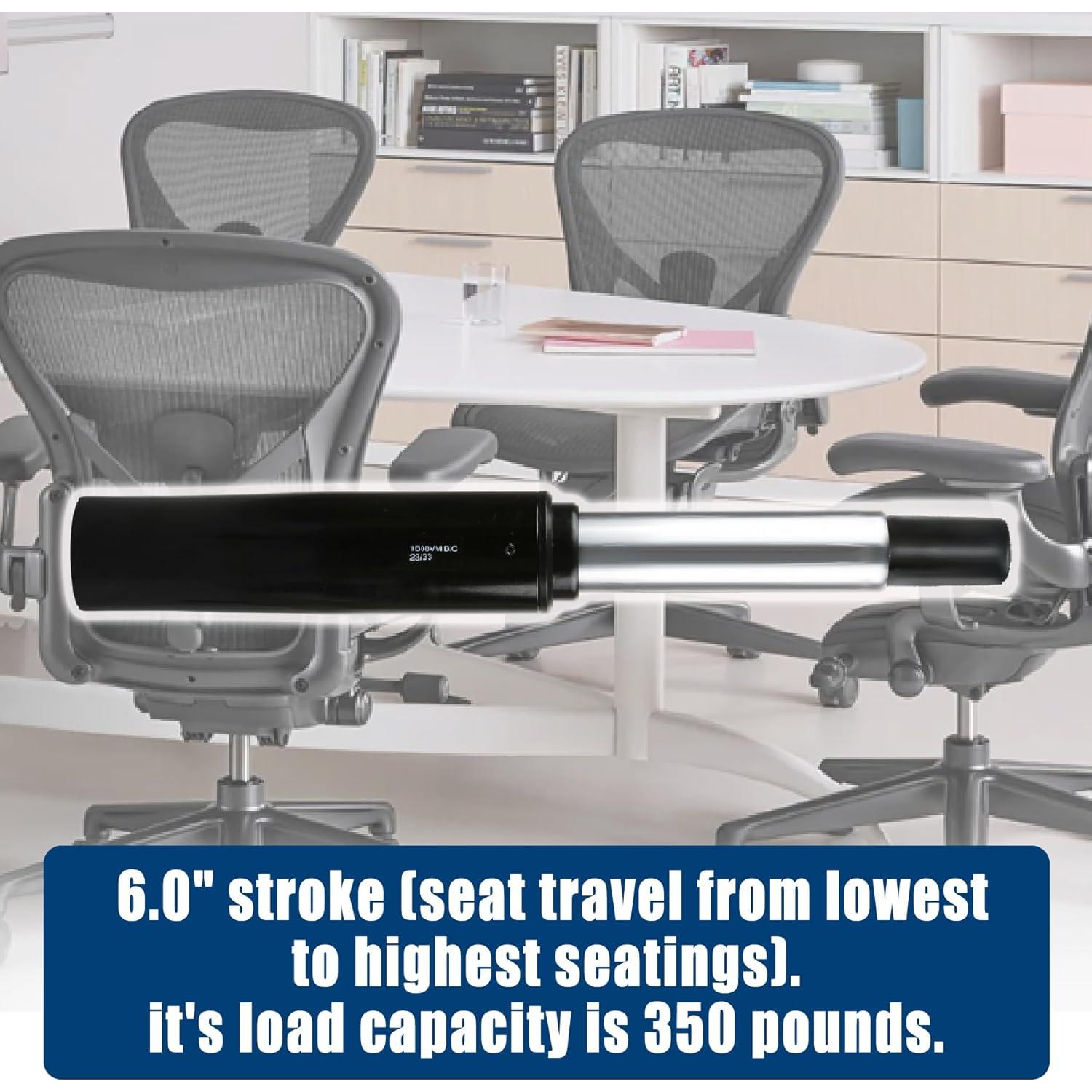 Cilindro de Gas Neumático BROODAY para Silla Aeron 15.24cm