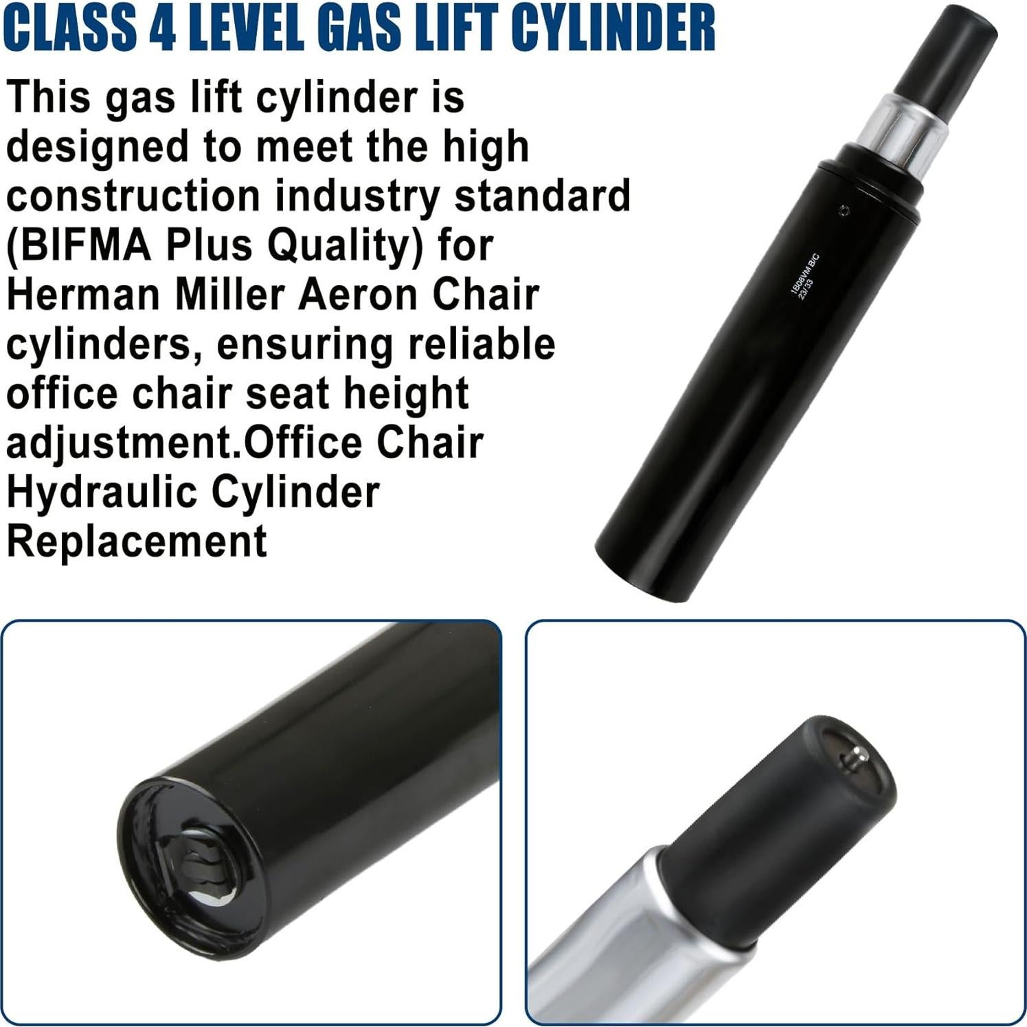 Cilindro de Gas Neumático BROODAY para Silla Aeron 15.24cm