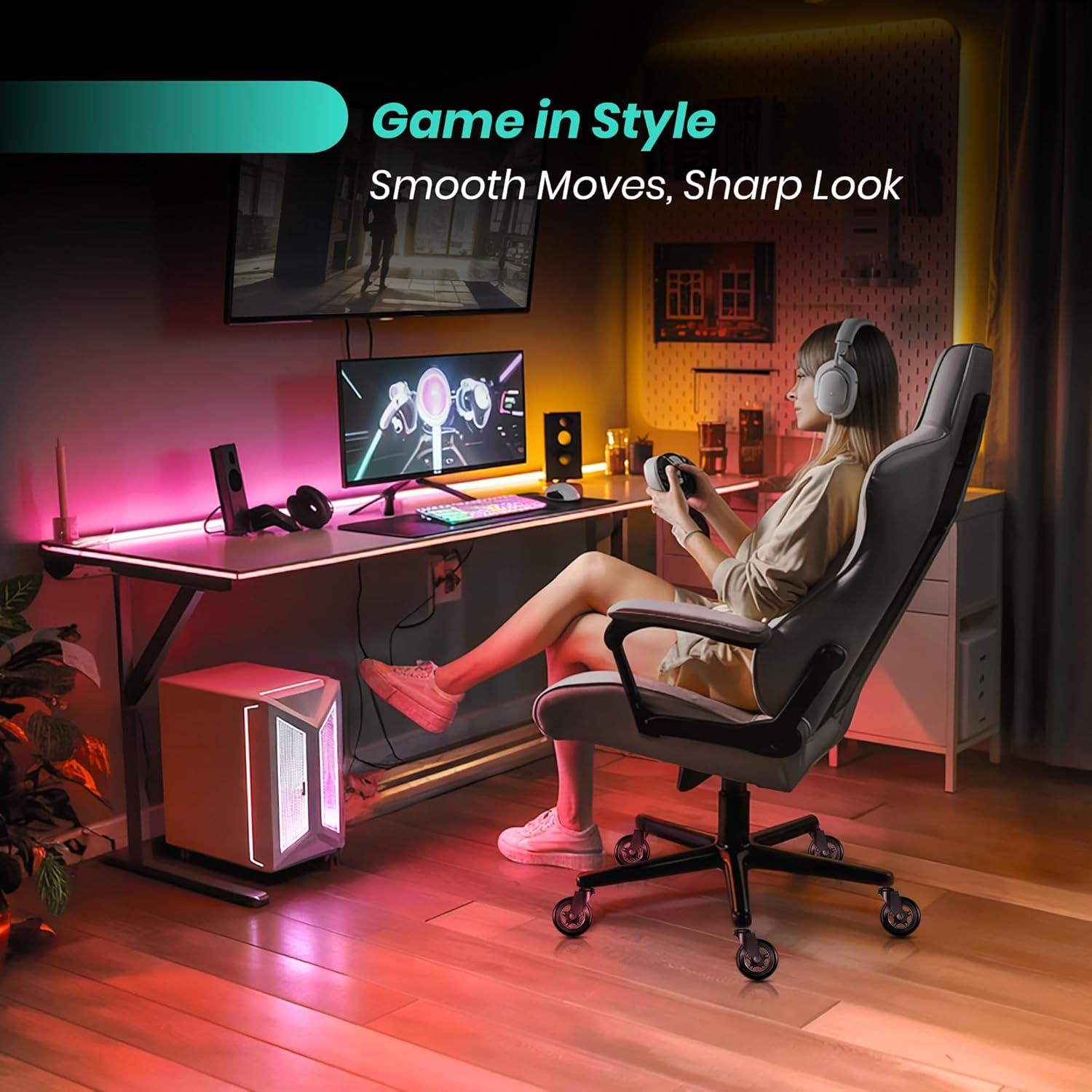 Ruedas de Reemplazo para Sillas de Oficina BuffMod 7.62 cm