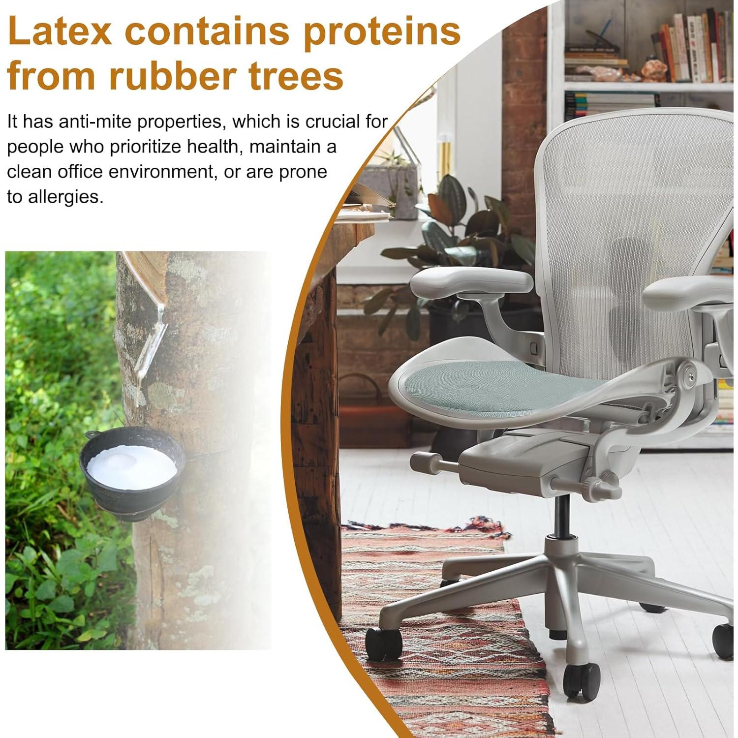 Cojín de Asiento para Silla Herman Miller Aeron 46.5x45.4cm