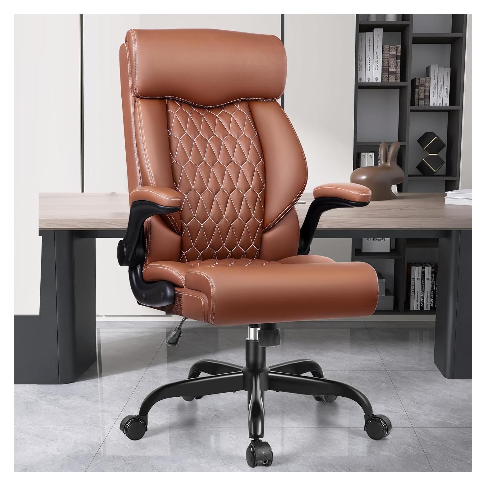 Silla de Oficina Ejecutiva BestGlory con Respaldo Alto y Soporte Lumbar