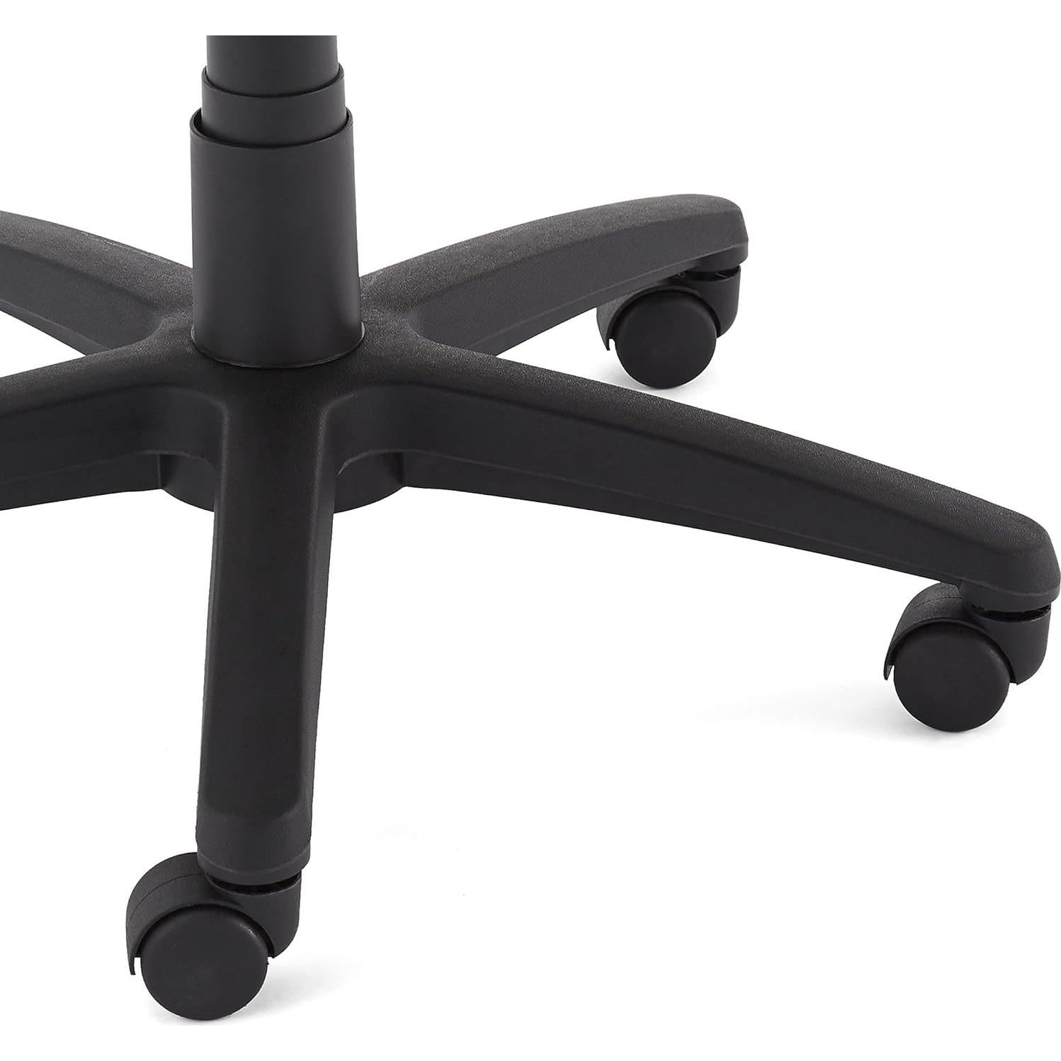 Silla de Oficina Ergonómica Amazon Basics, Malla Negra, 125 cm