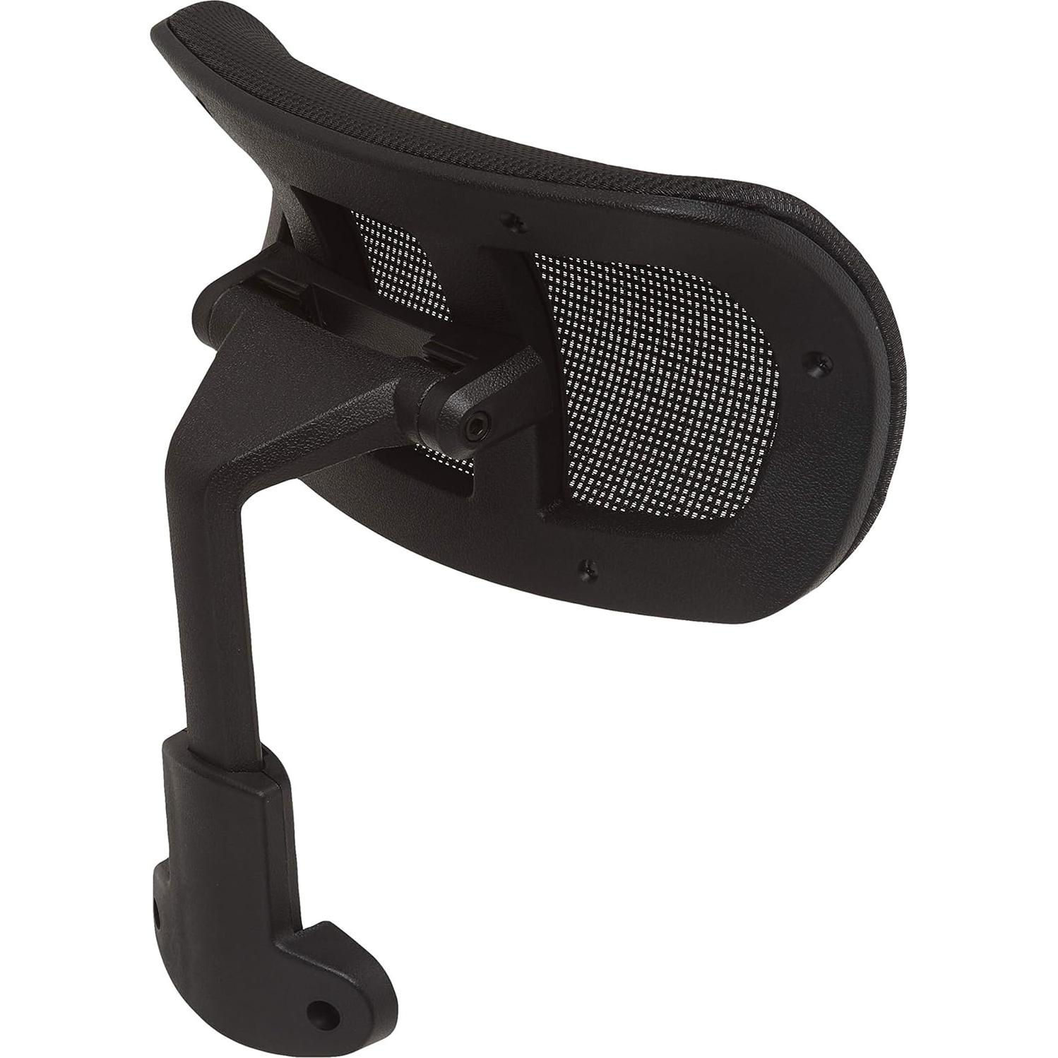 Reposacabezas de malla alta Lorell LLR85562, negro, ergonómico