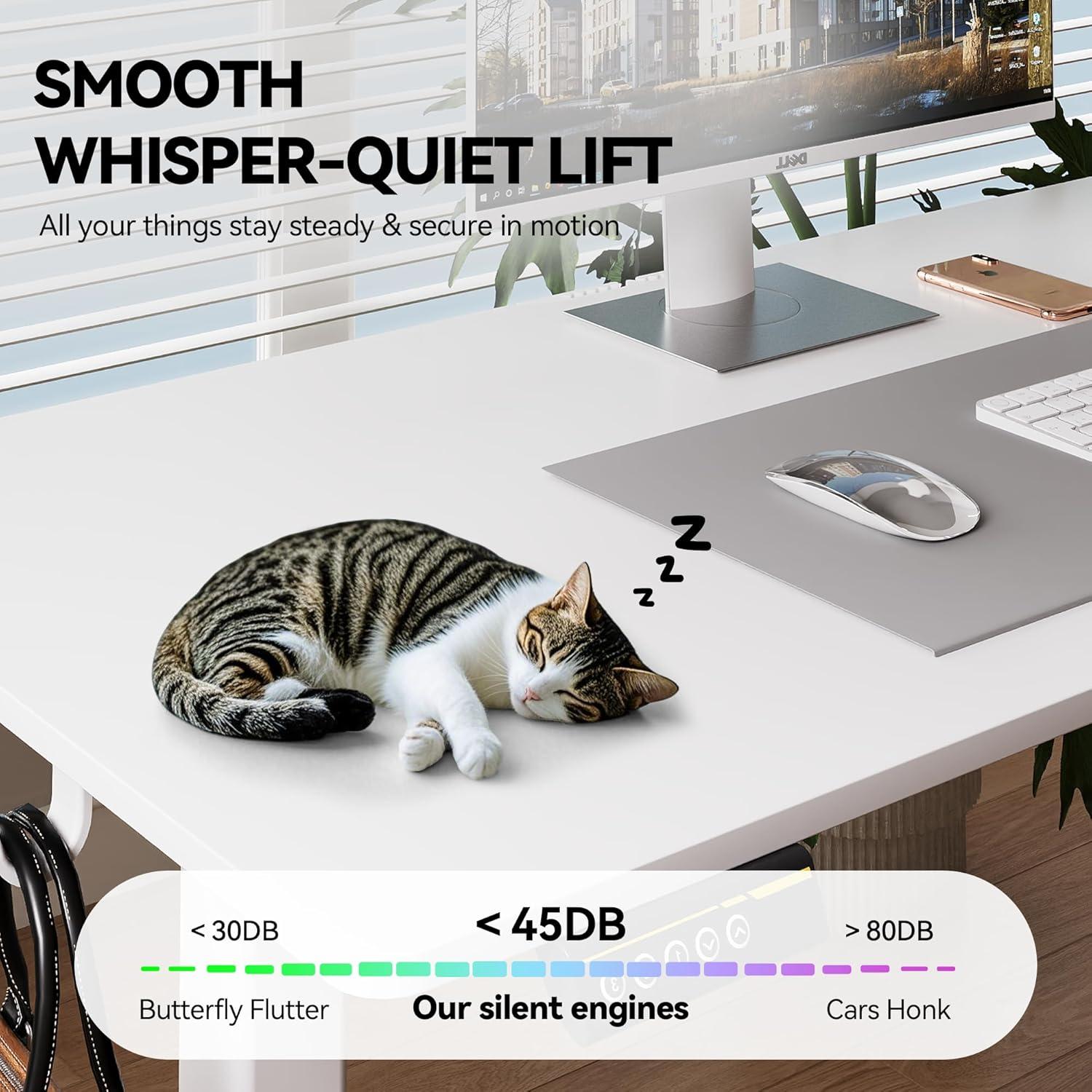 Escritorio de pie eléctrico ajustable Gamork YBL-ESD-111 40x60 cm