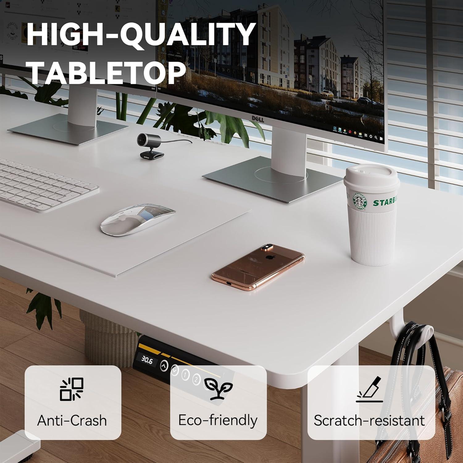 Escritorio de pie eléctrico ajustable Gamork YBL-ESD-111 40x60 cm