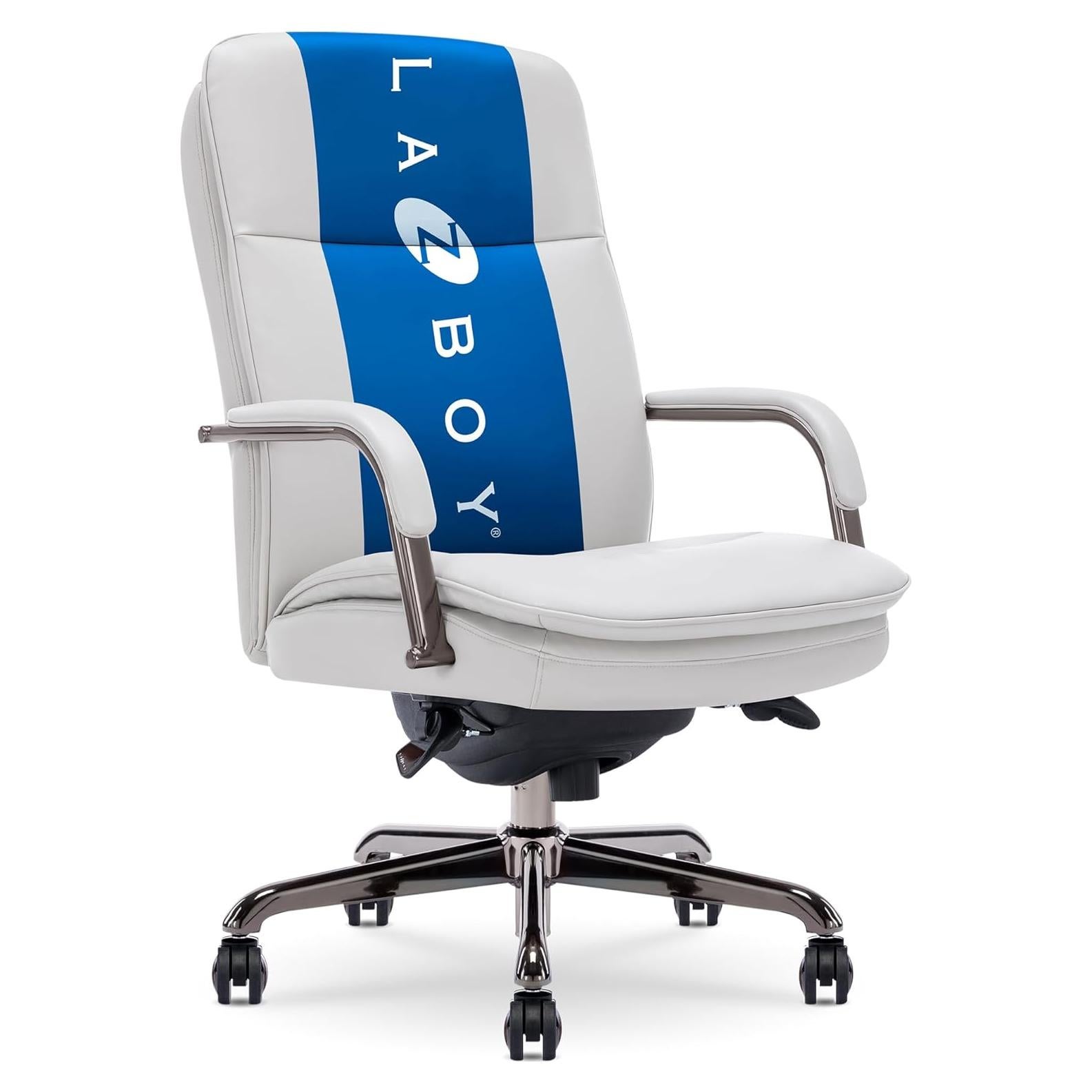 Silla de Oficina Ergonómica La-Z-Boy Opus Gris y Grafito