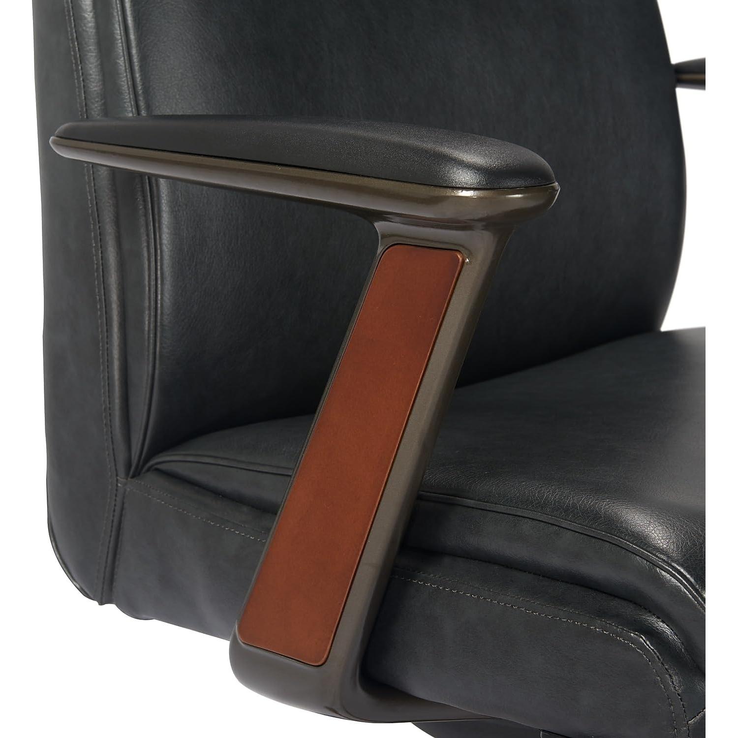 Silla de Oficina Ergonómica La-Z-Boy Dawson Negra Ajustable