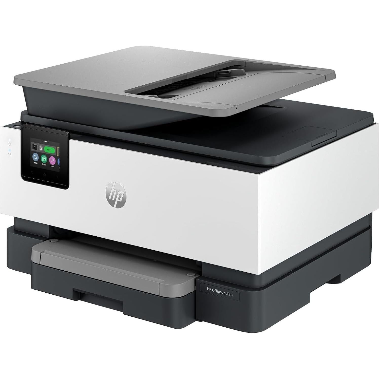 HP OfficeJet Pro 9125e All-in-One Printer w/3 Months of Instant Ink for Free, Touchscreen, Smart Advance Scan, Fax, Copy, 2-Sided Prints, 2-Sided Scan, A Printer-for-Small Medium Business (Renewed)