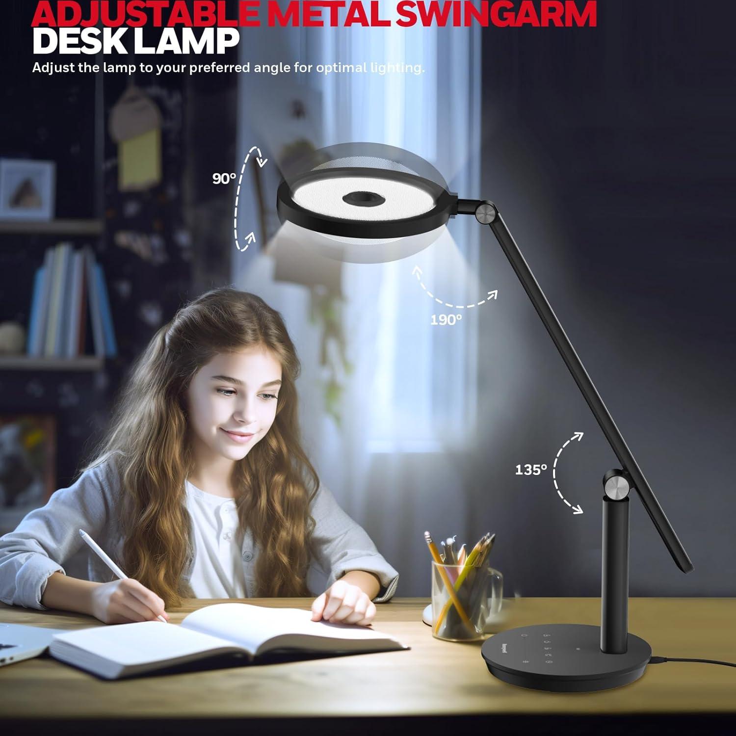 Lámpara de Escritorio Honeywell HWT-H6 LED Regulable 800LM