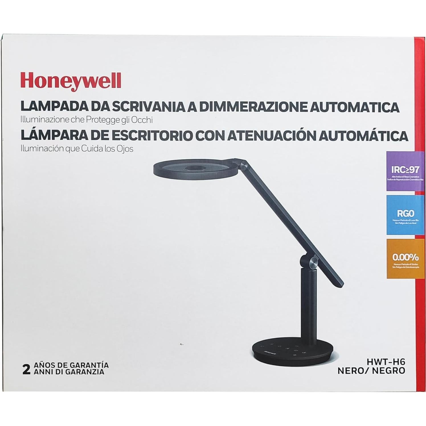 Lámpara de Escritorio Honeywell HWT-H6 LED Regulable 800LM