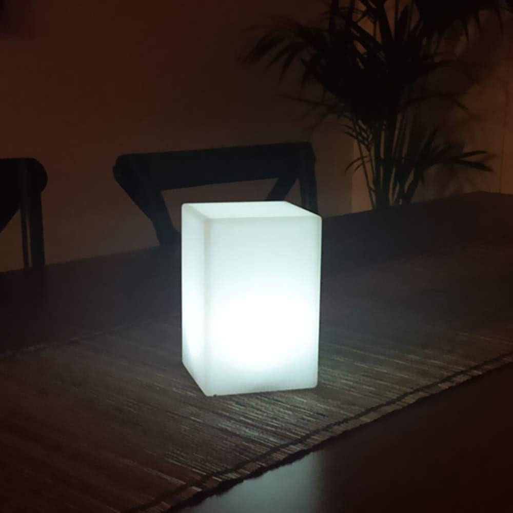 Lámpara de Noche LED Mr.Go 15 cm RGB Recargable con Control Remoto